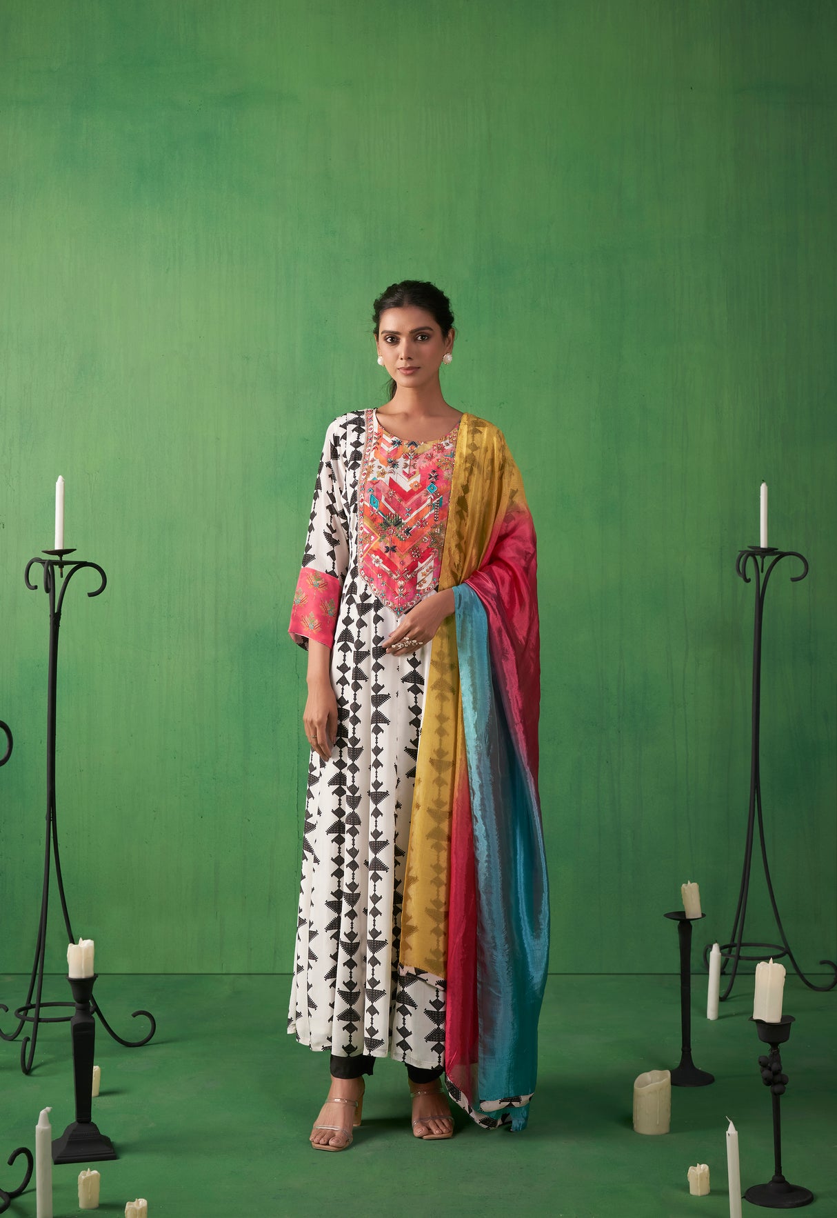 kitkat Anarkali suit