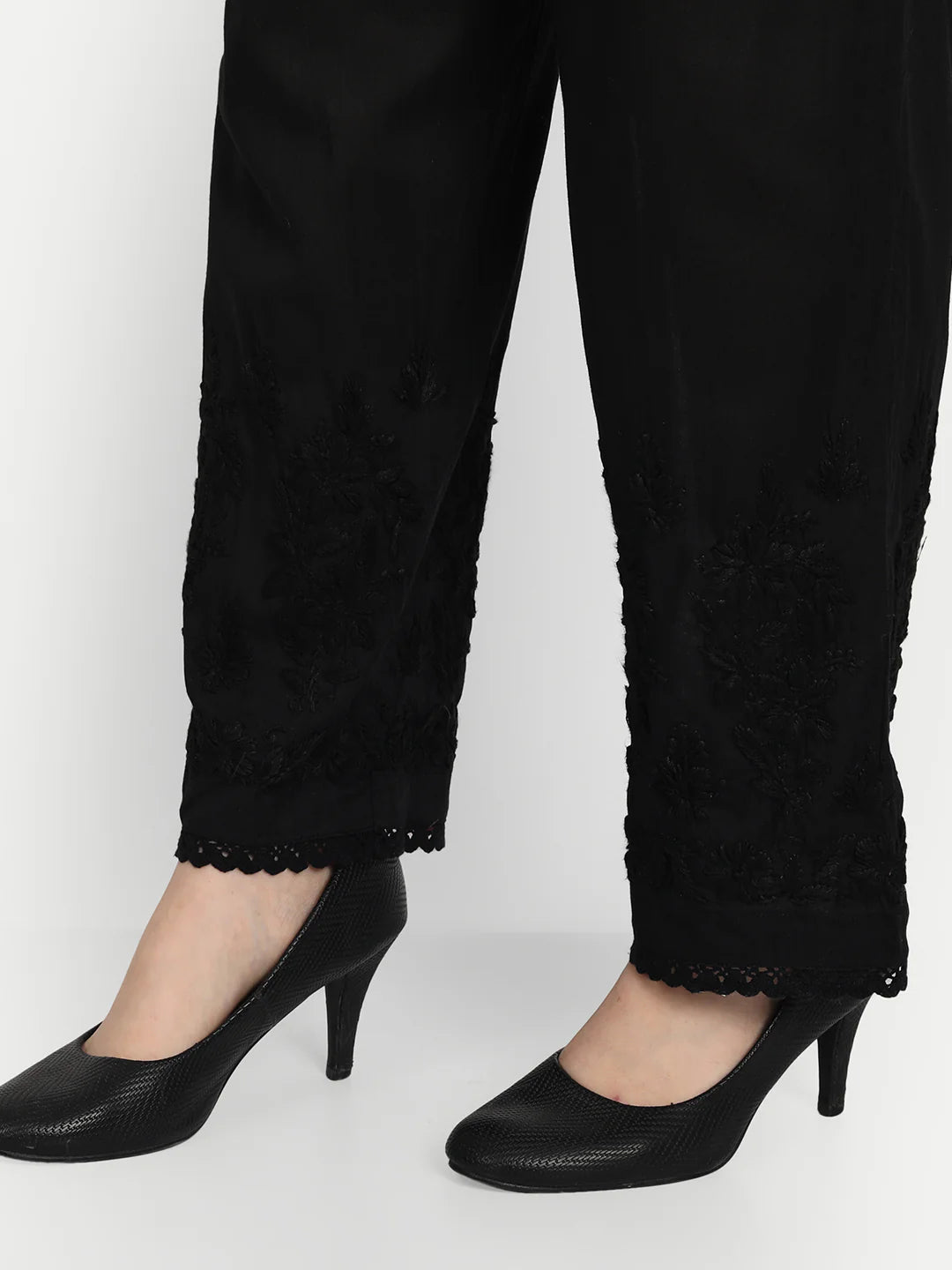 Chickenkaari Black Plazo