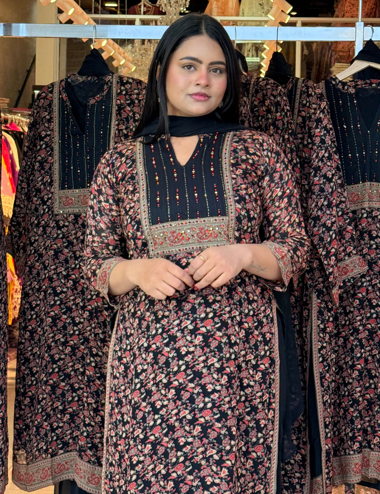 Black Rose Garden Suit