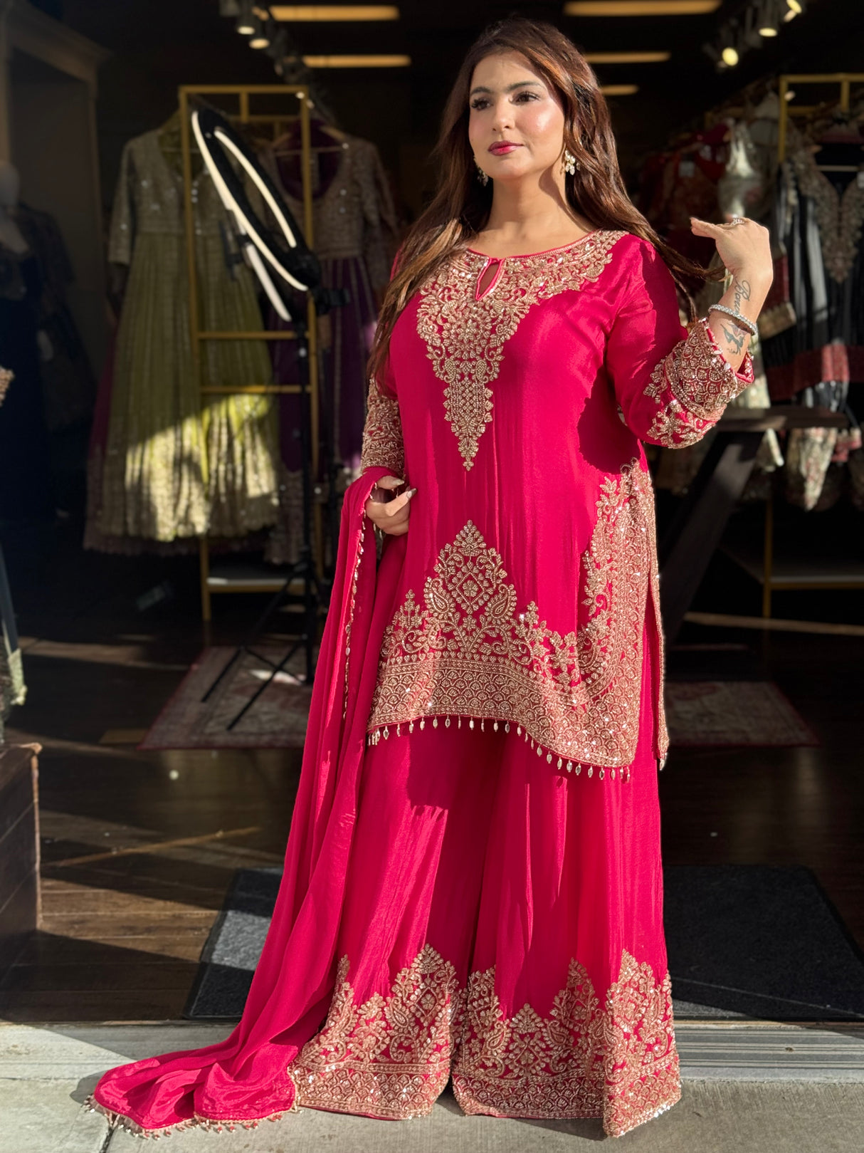 Handwork heavy Sharara