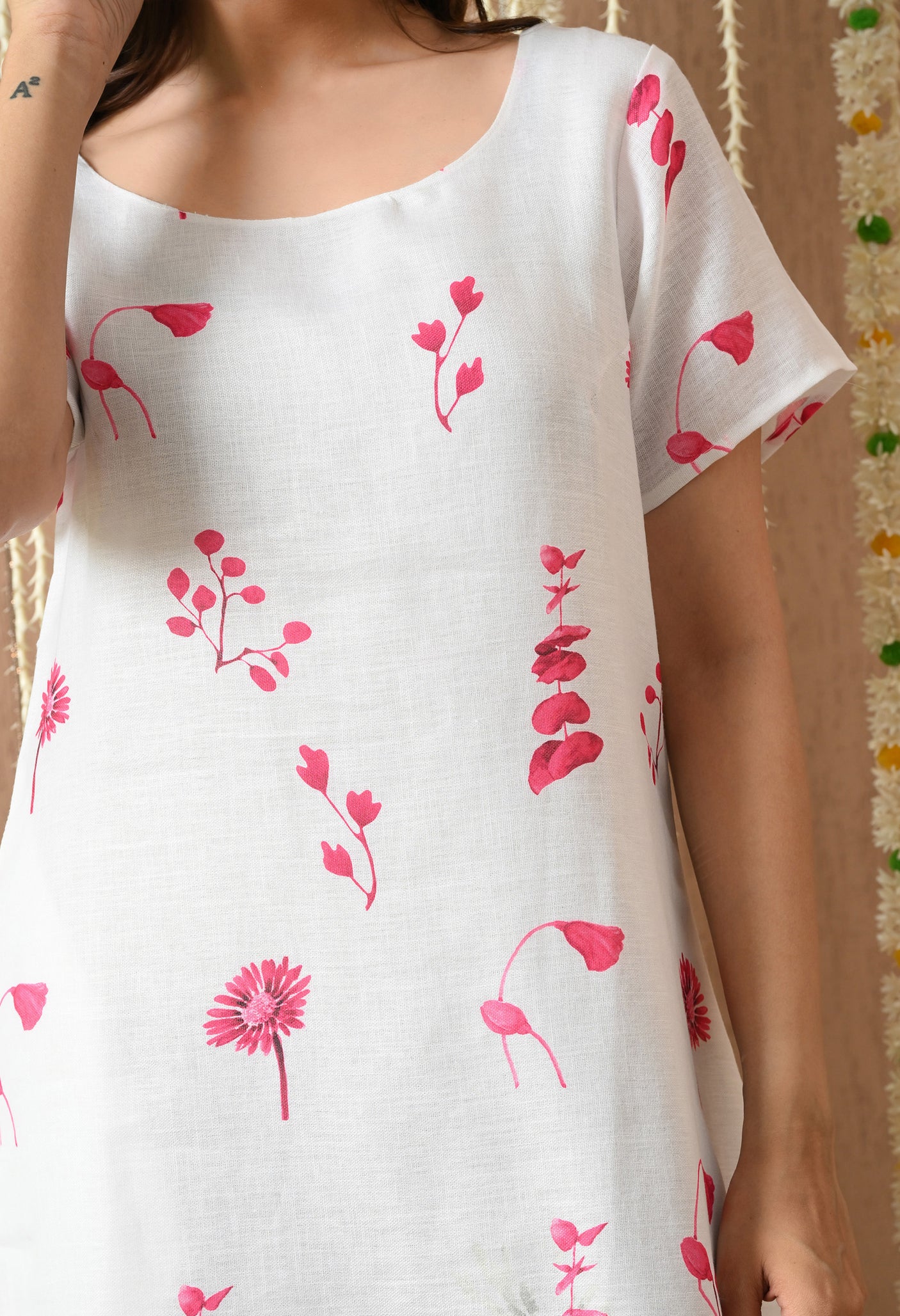 Blossom Breeze Cotton Kurti