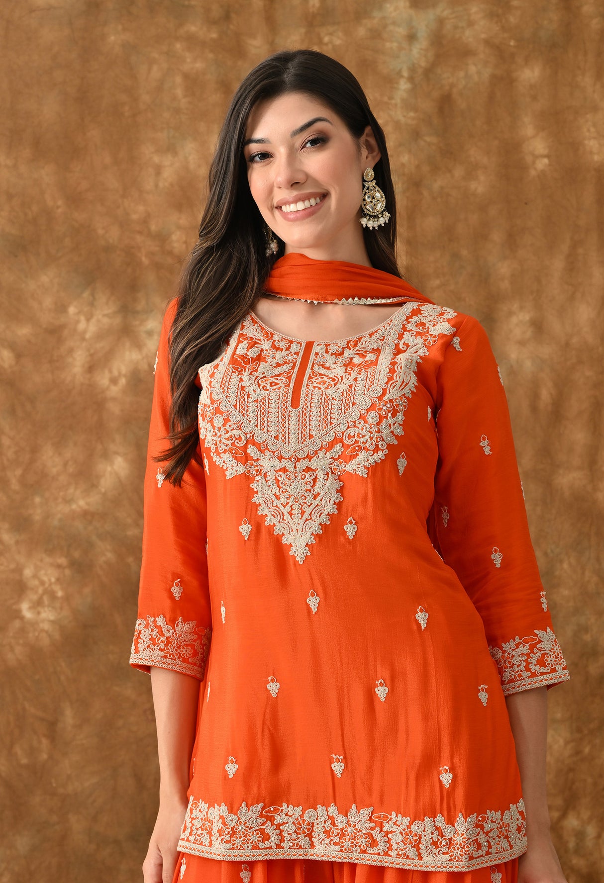Amber Jaal Sharara Set