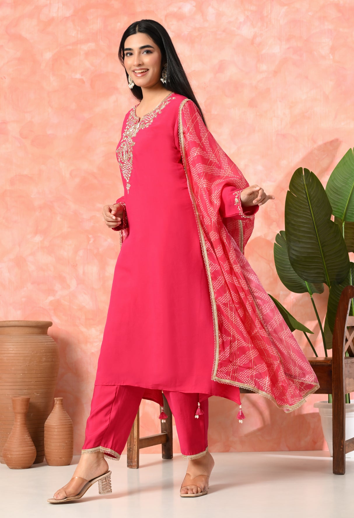 Morni Taal Hot Pink