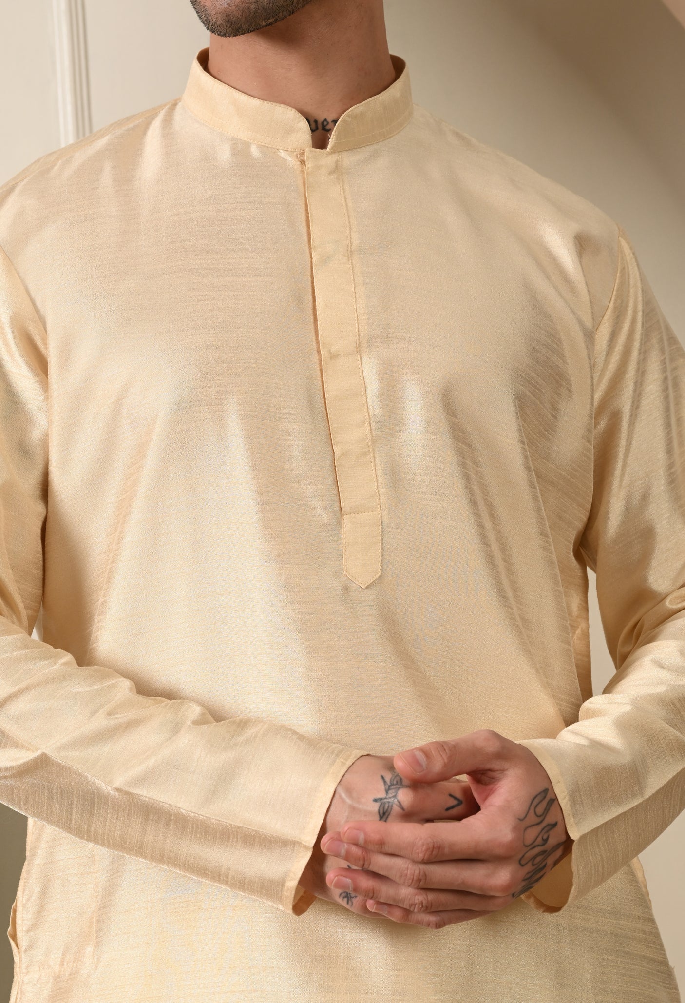 Solid Plain Kurta Pajama