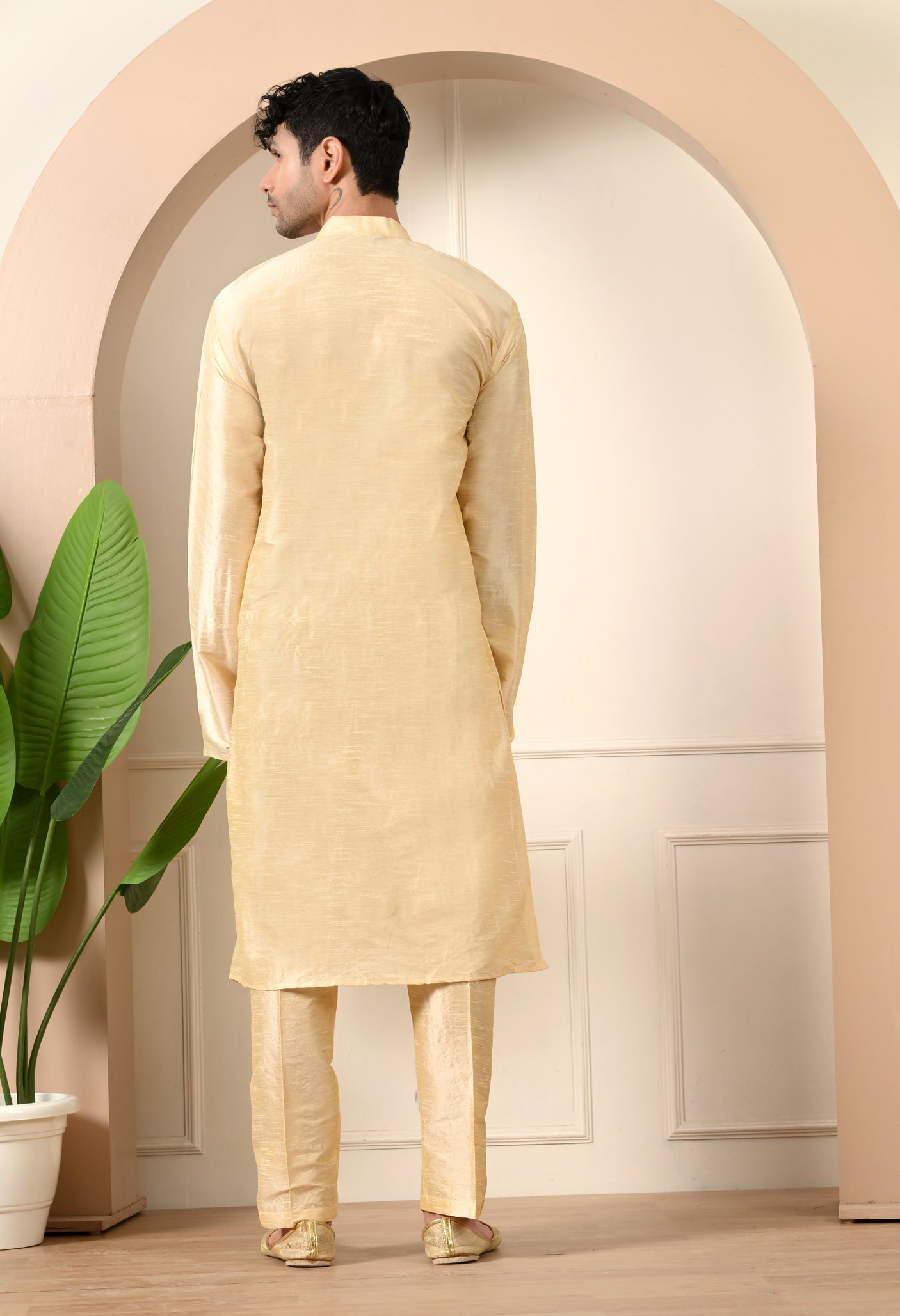 Brown Kurta Pajama Set