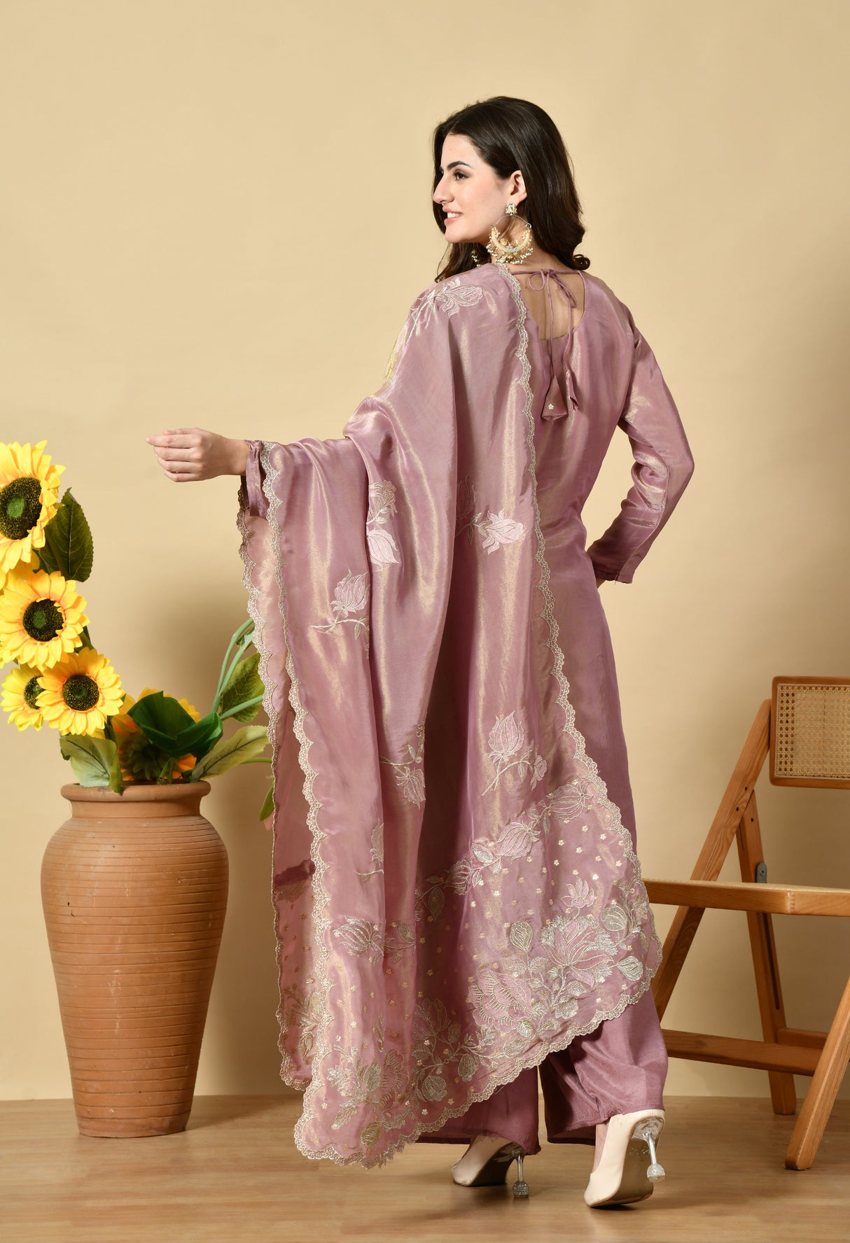 Nakhra Nawabi – Embroidered Luxe Suit Set