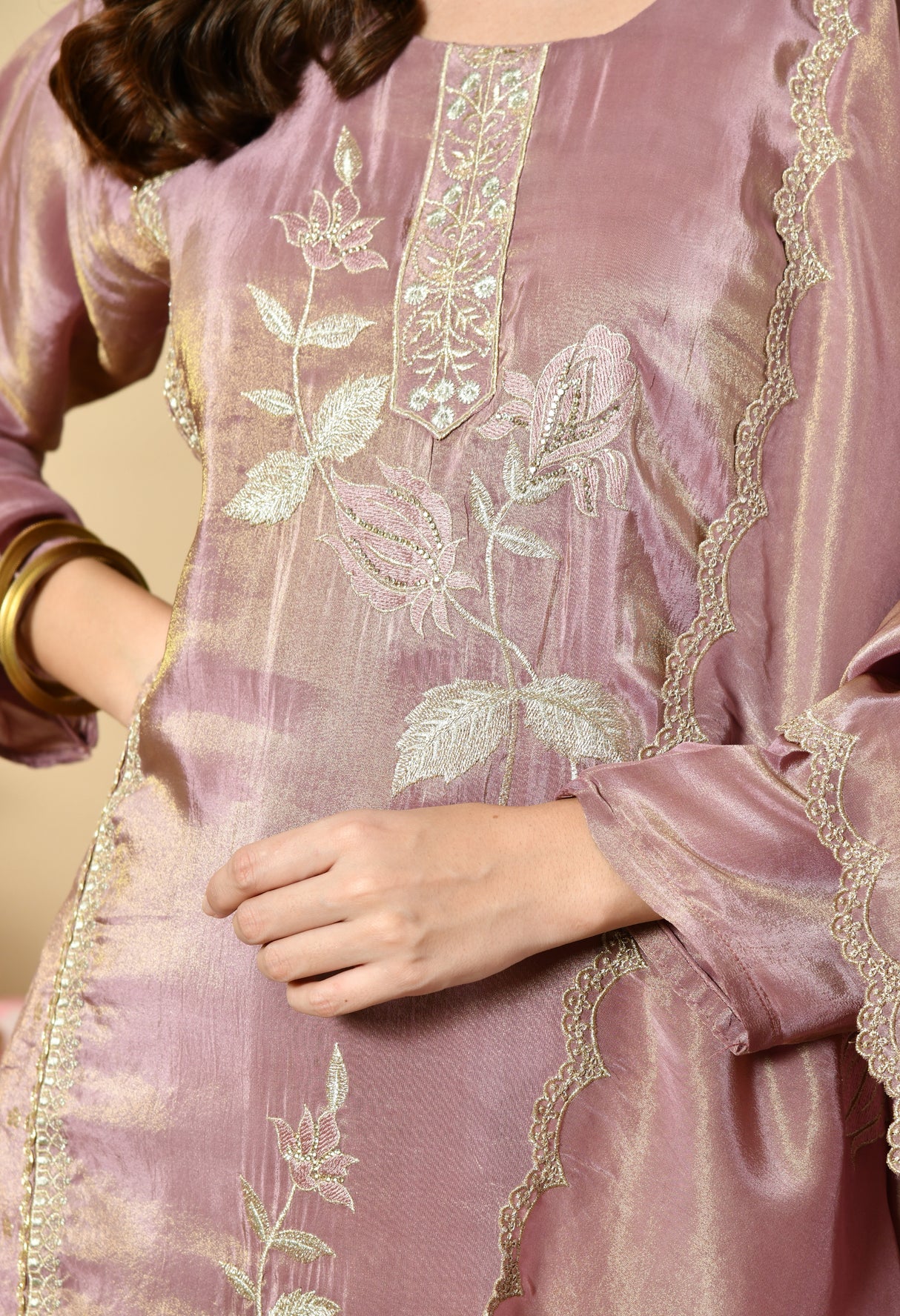 Nakhra Nawabi – Embroidered Luxe Suit Set