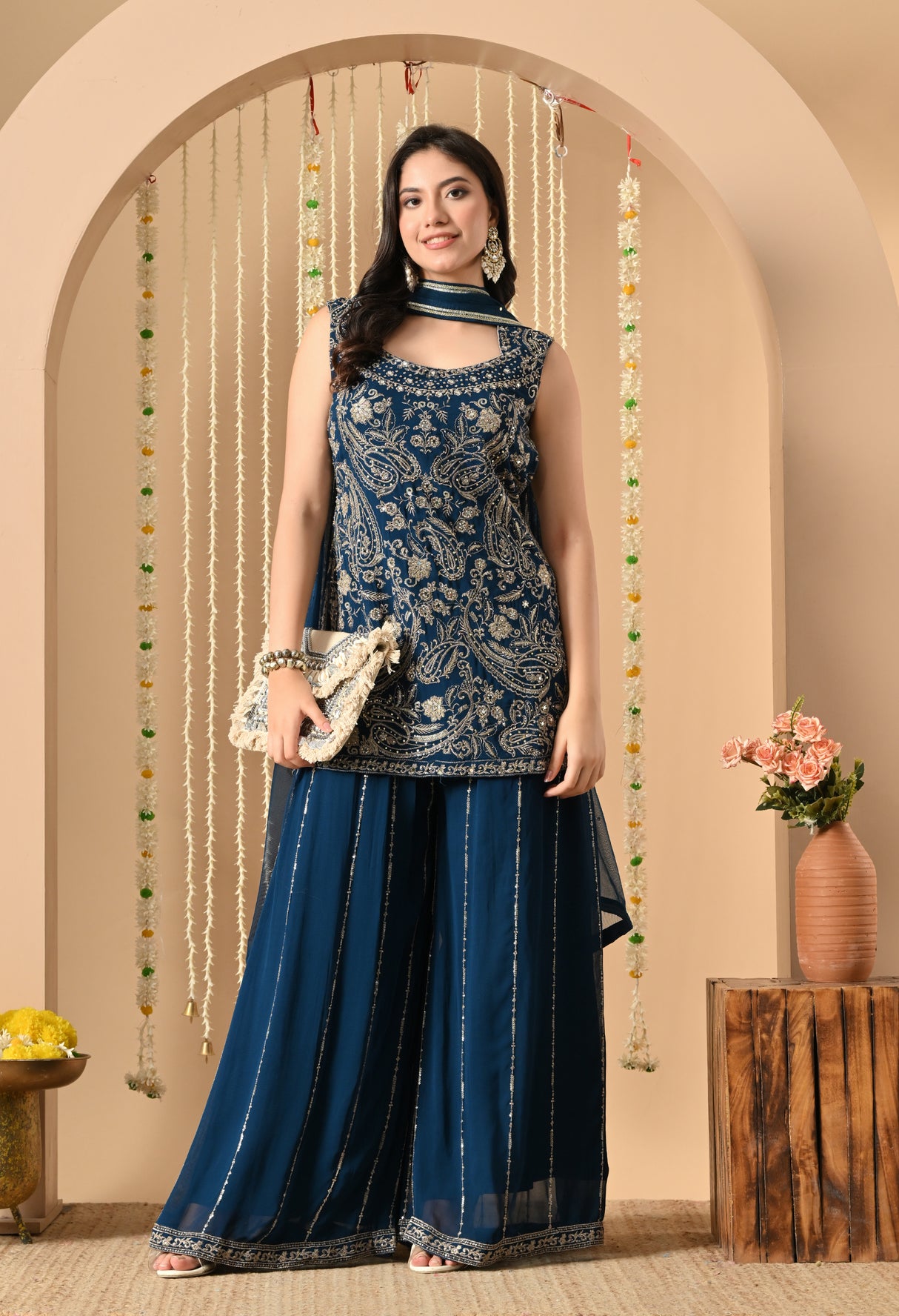 Shabnam Royal Sharara