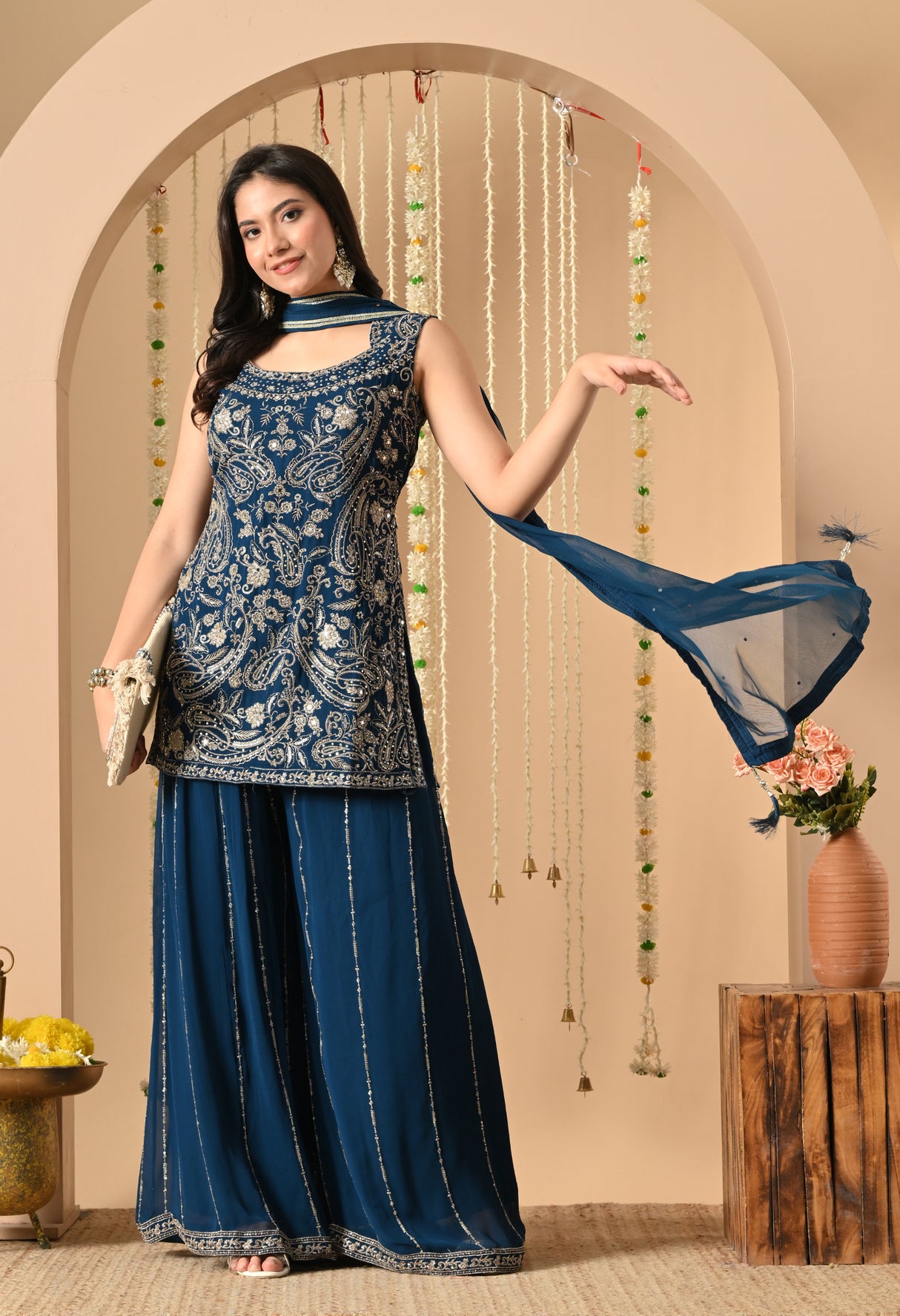 Shabnam Royal Sharara