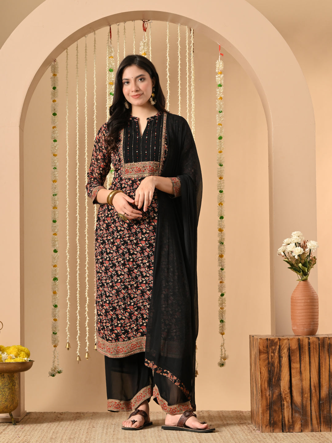 Black Rose Garden Suit