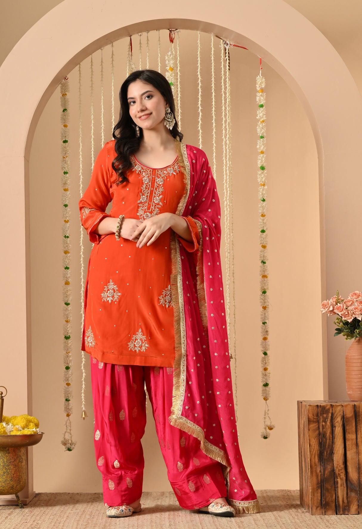 Punjabi Farshi Salwar.