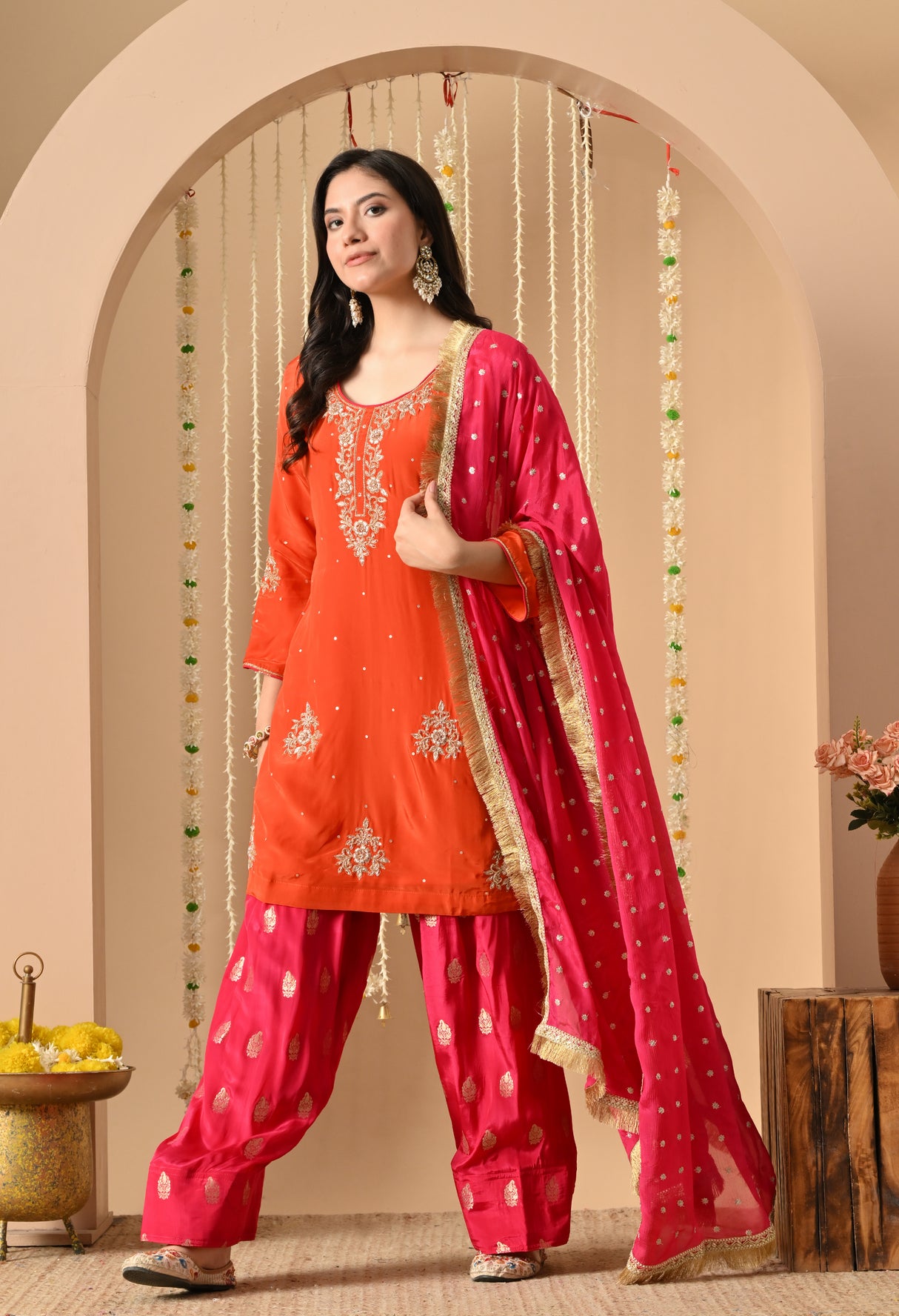 Punjabi Farshi Salwar.