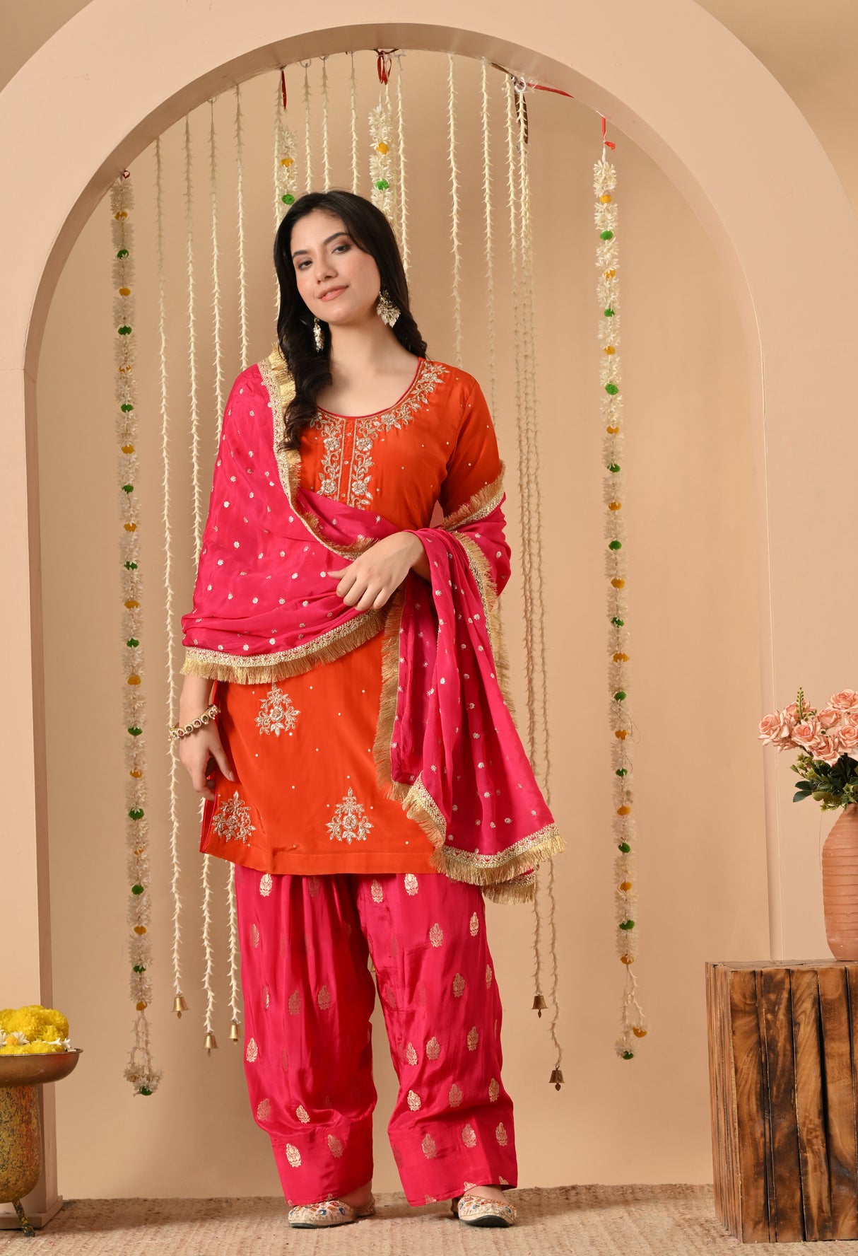 Punjabi Farshi Salwar.