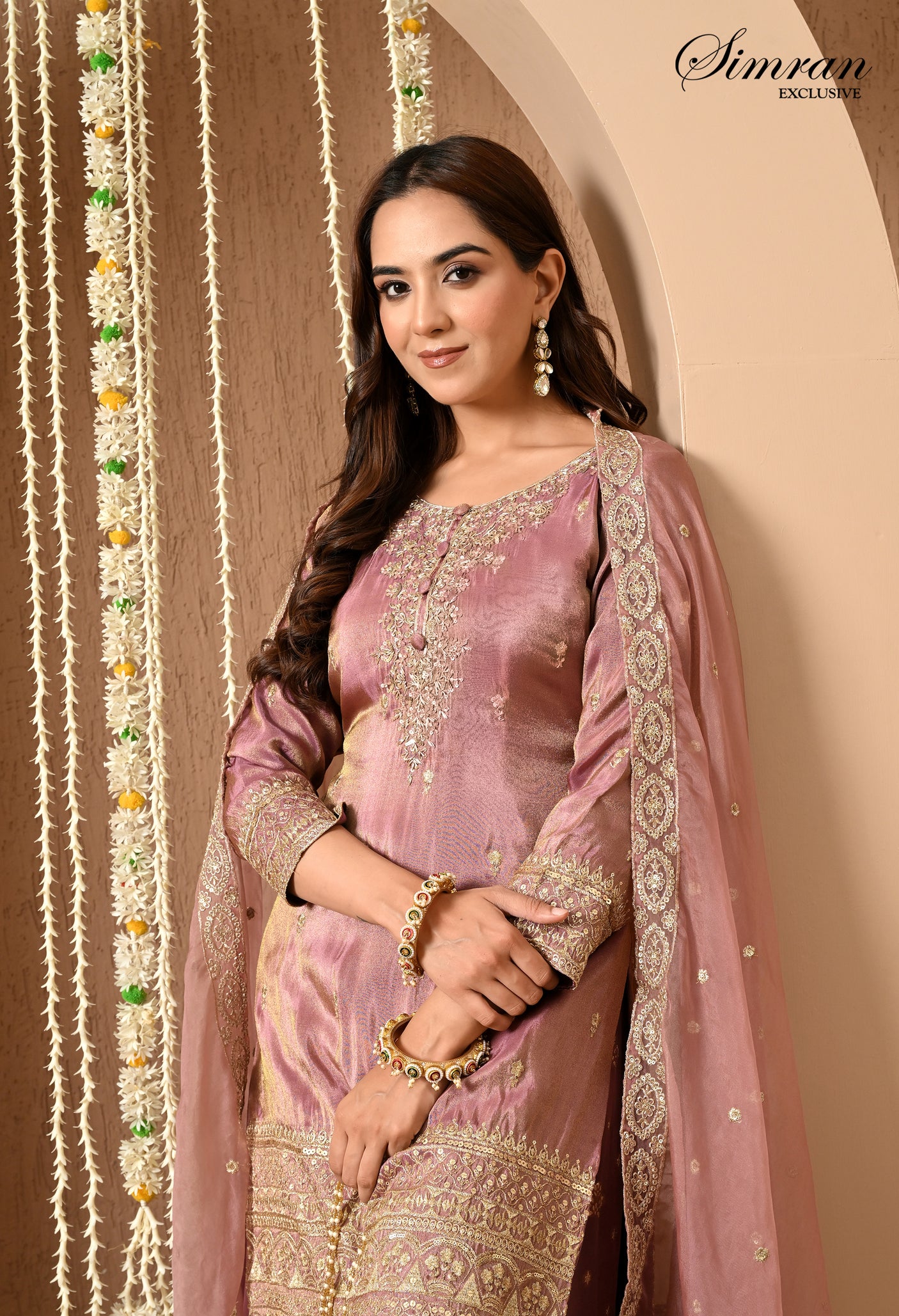 Heer Zari Heavy Work Sharara  Suit