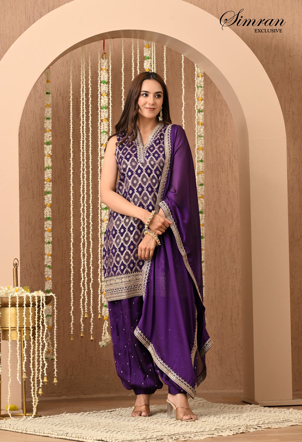 Varanasi Silk Festive Suit