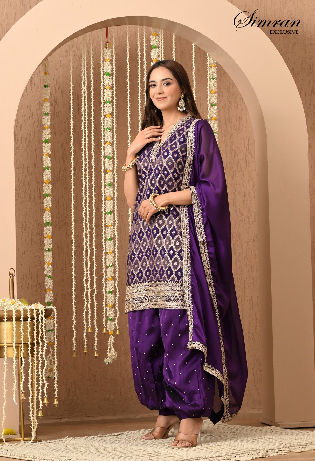 Varanasi Silk Festive Suit