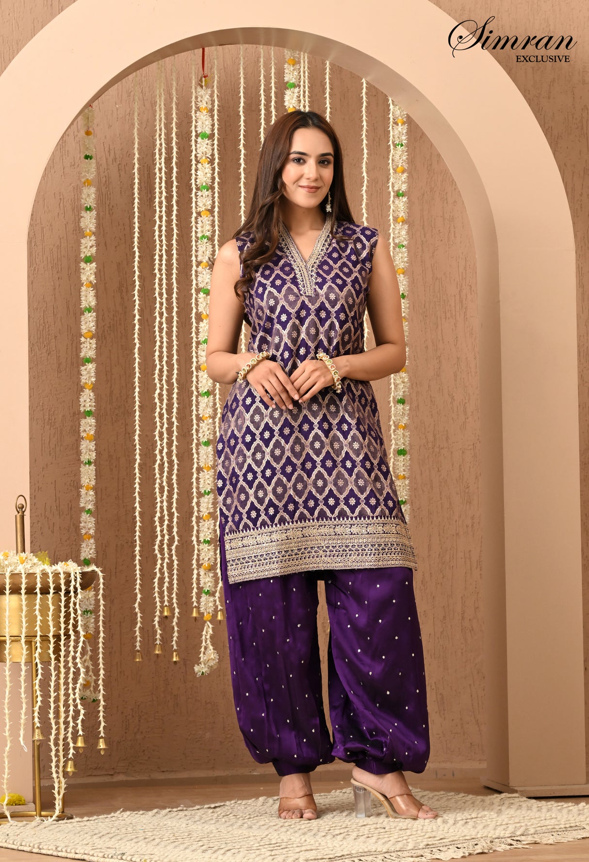 Varanasi Silk Festive Suit