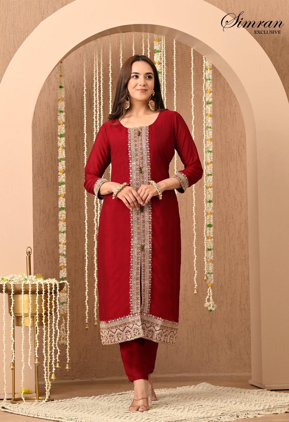 Classic Embroidered Heavy Suit