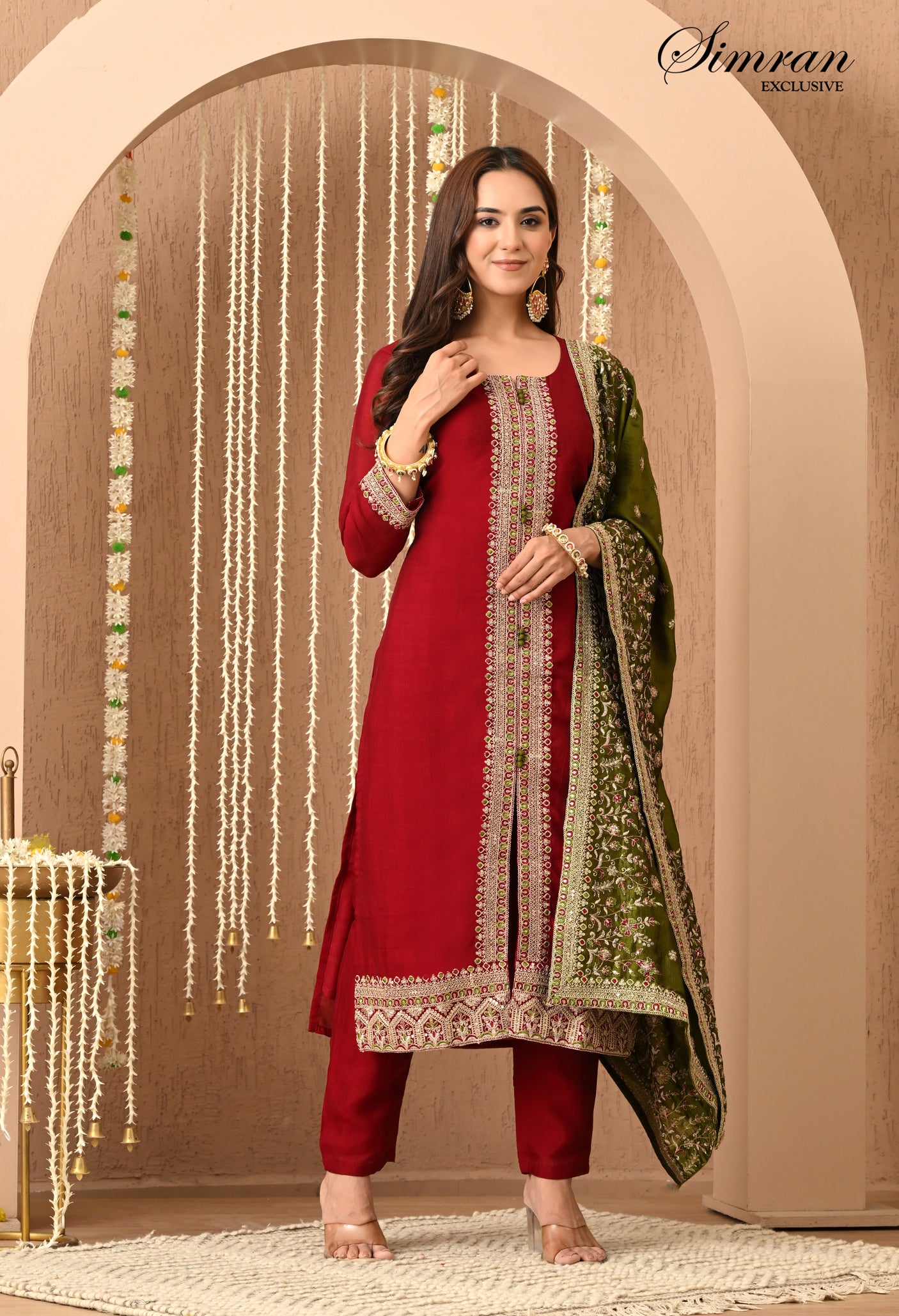 Classic Embroidered Heavy Suit