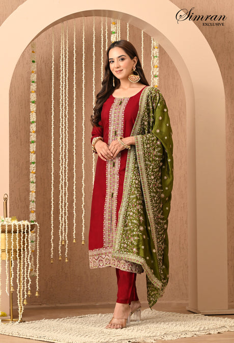 Classic Embroidered Heavy Suit