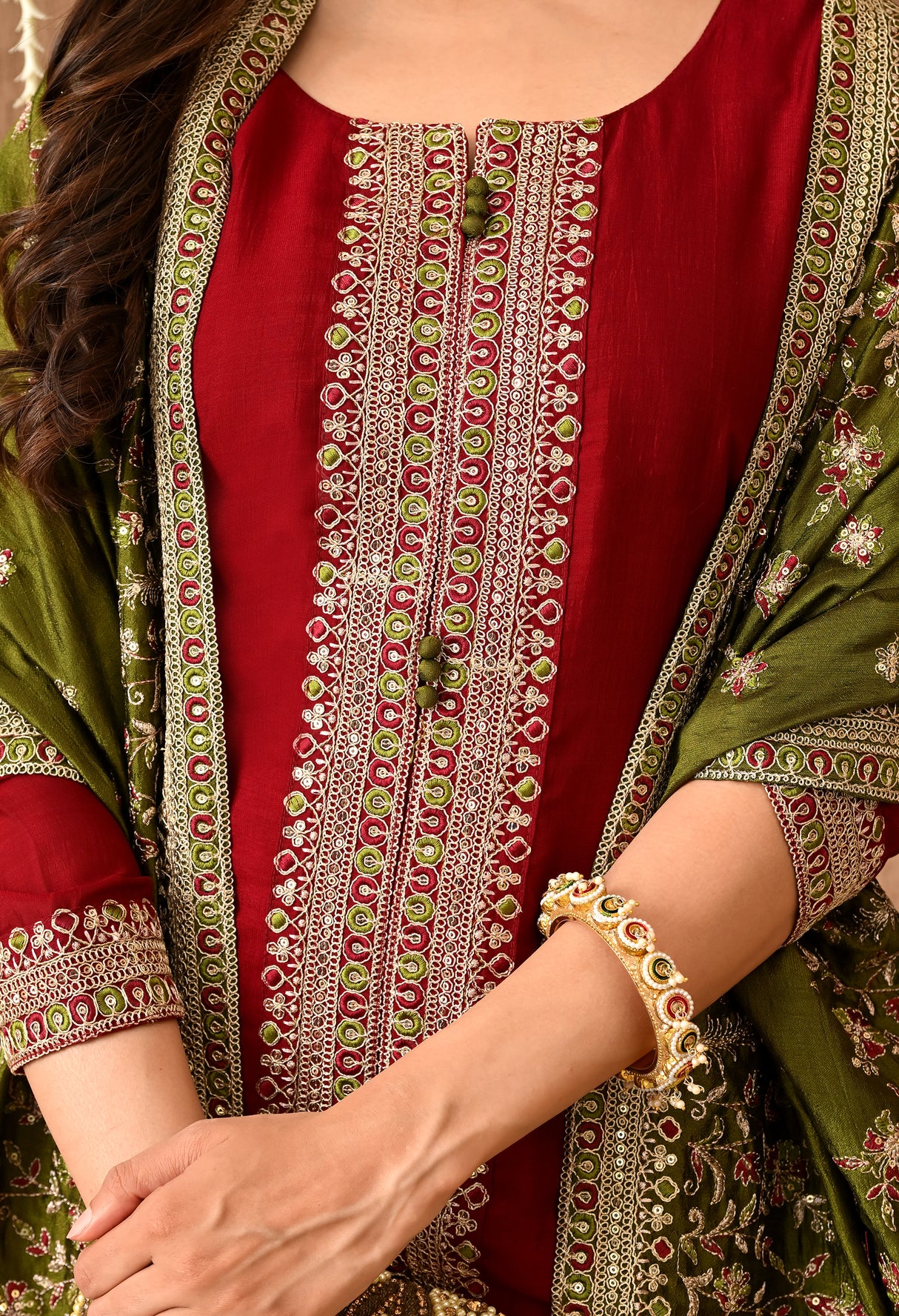 Classic Embroidered Heavy Suit