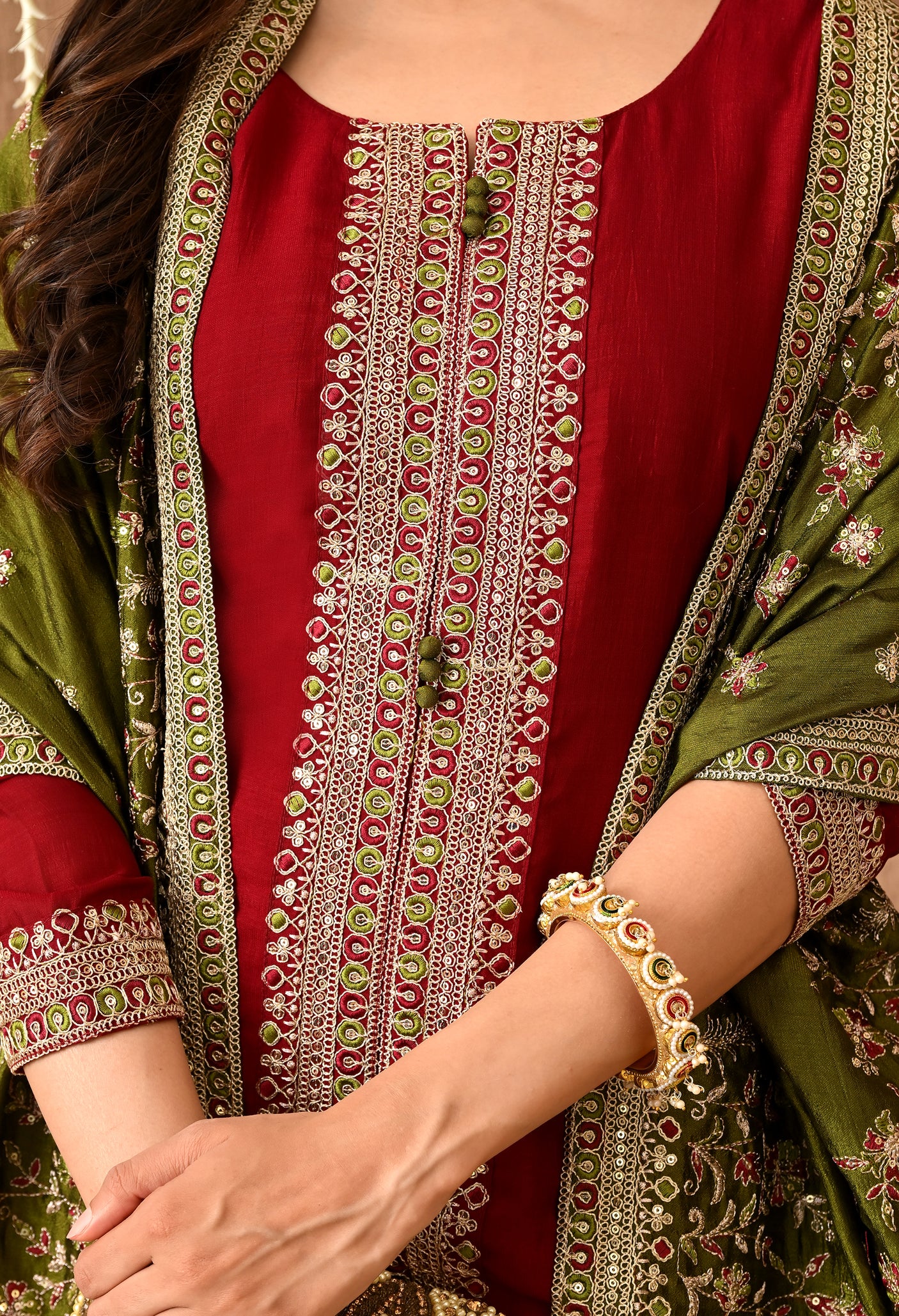 Classic Embroidered Heavy Suit