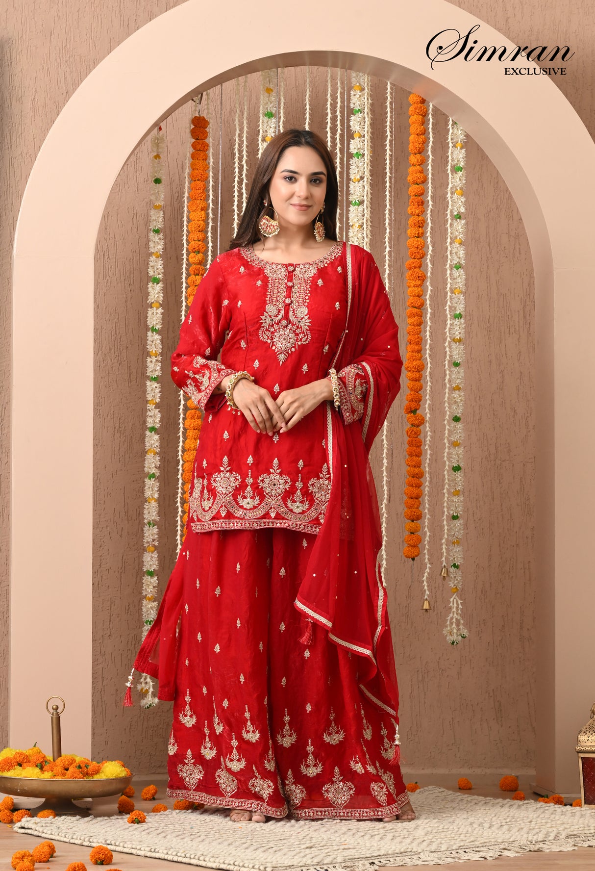 Hand Embroidery Heavy Suit