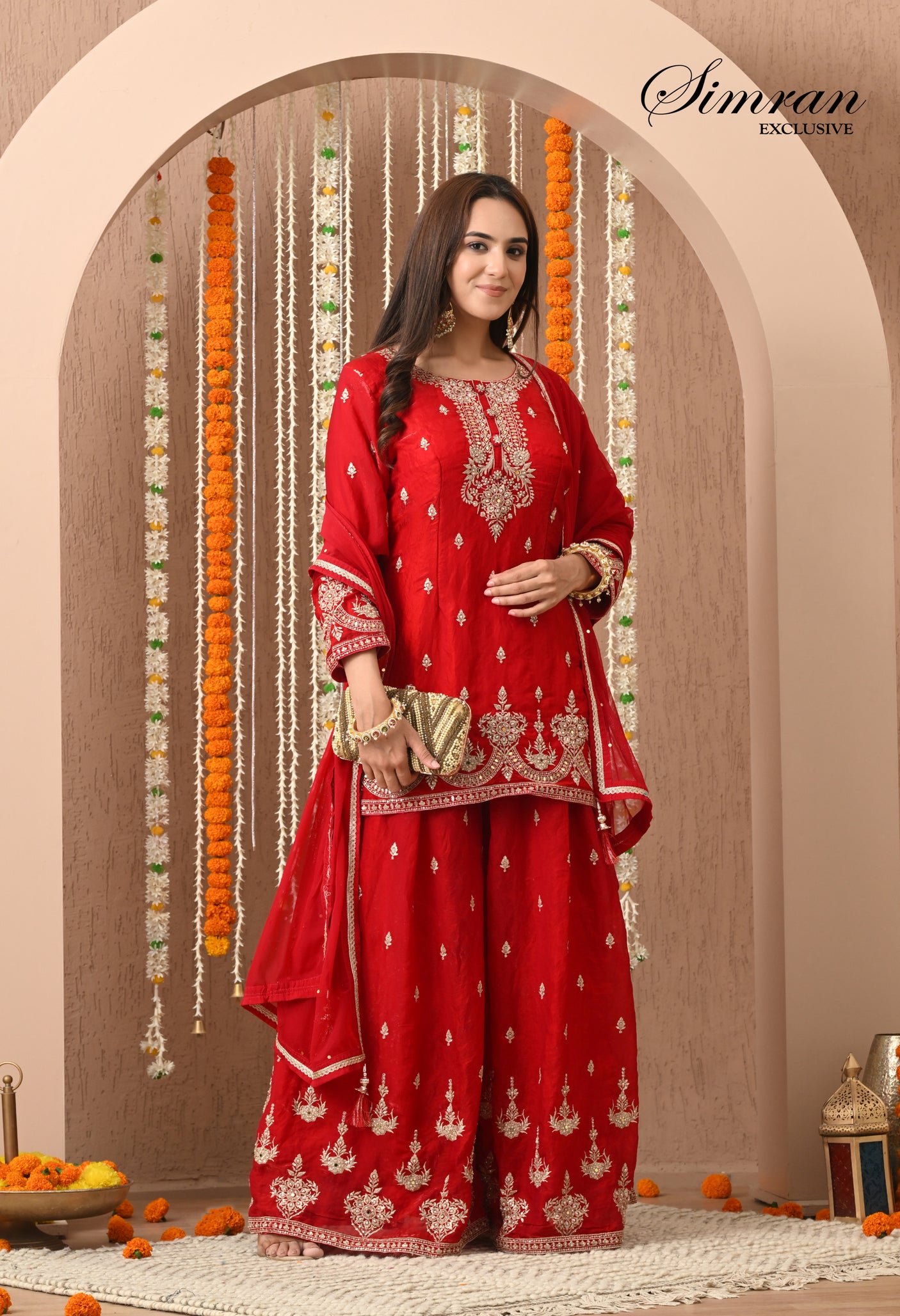 Hand Embroidery Heavy Suit