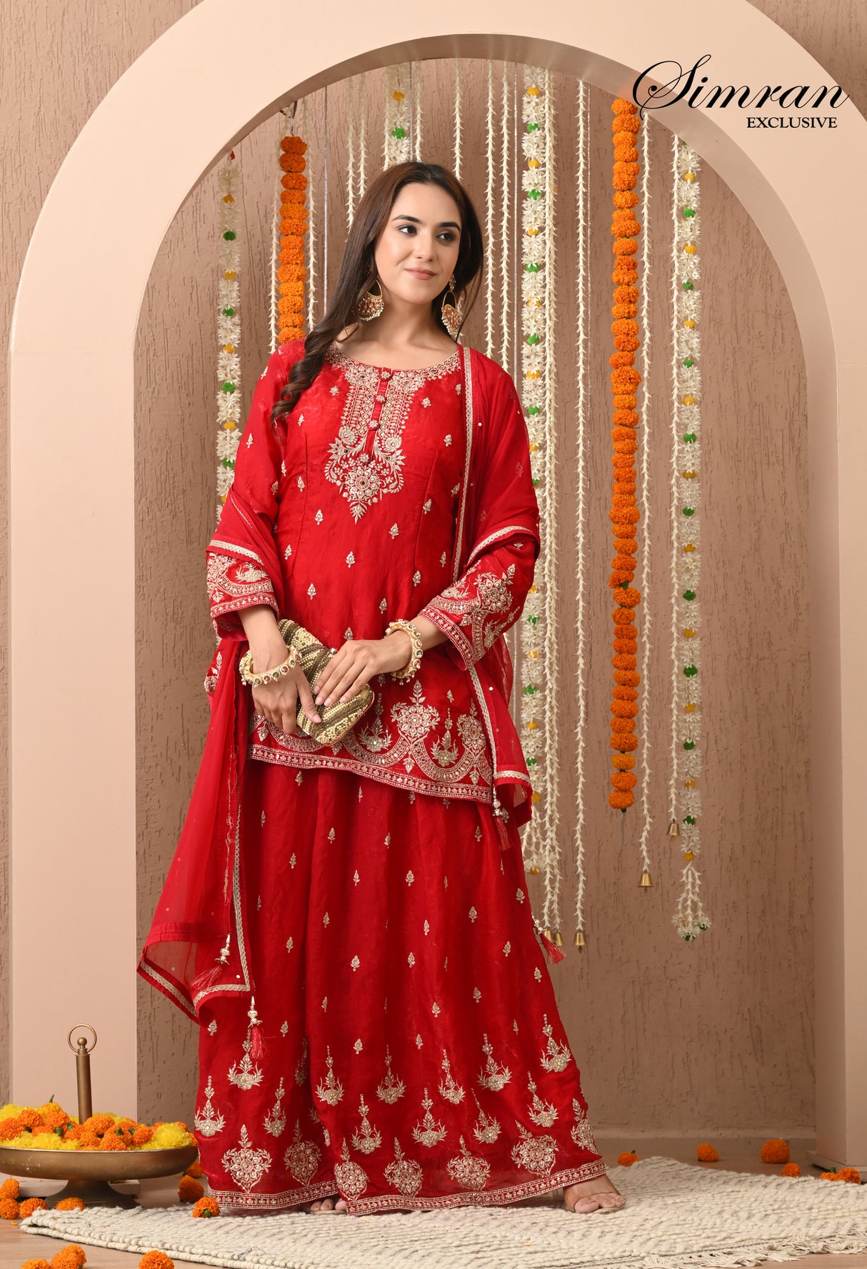 Hand Embroidery Heavy Suit