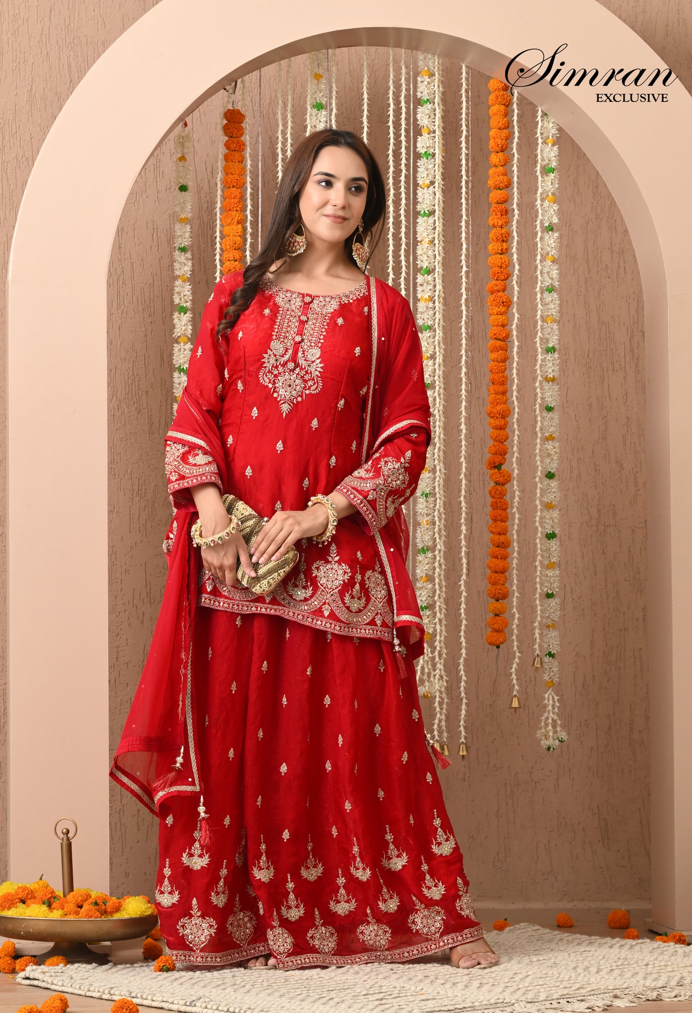 Hand Embroidery Heavy Suit