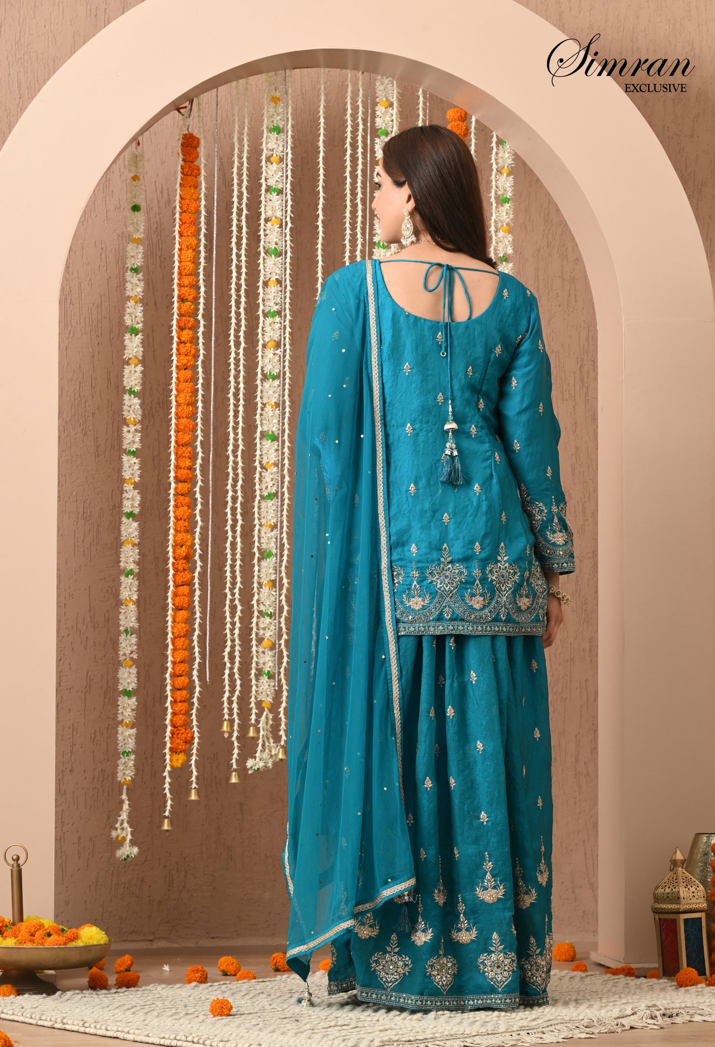 Hand Embroidery Heavy Suit