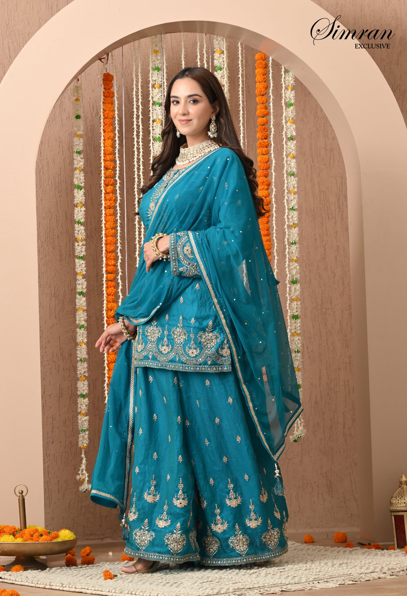 Hand Embroidery Heavy Suit