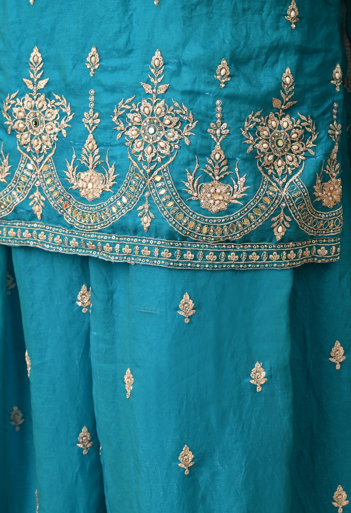 Hand Embroidery Heavy Suit