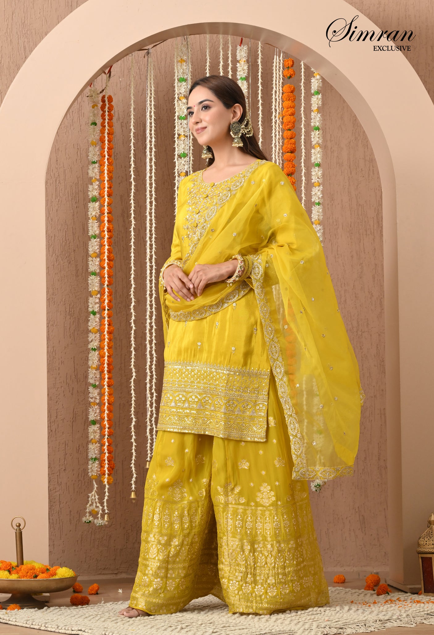 Heer Zari Heavy Work Sharara  Suit