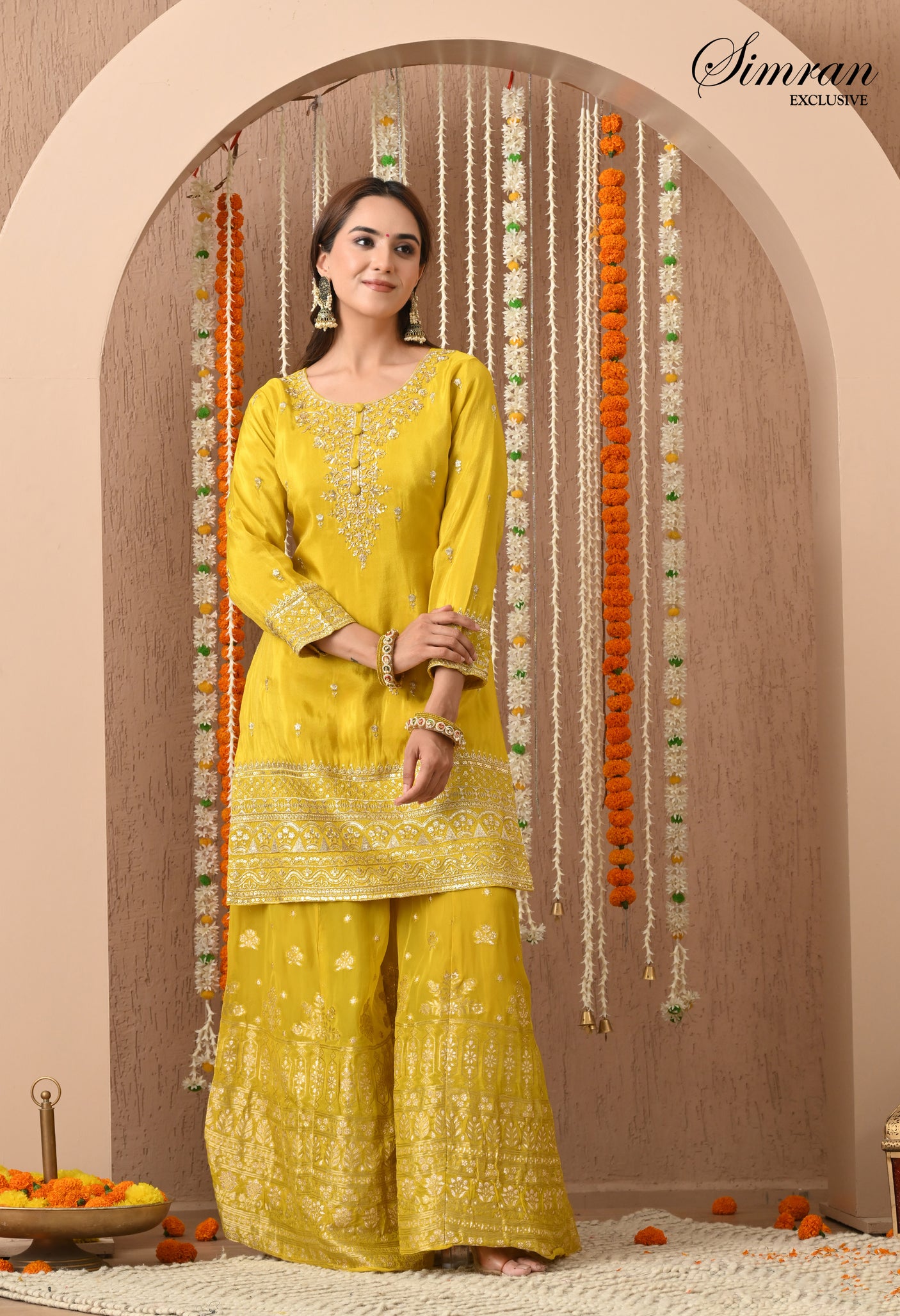 Heer Zari Heavy Work Sharara  Suit