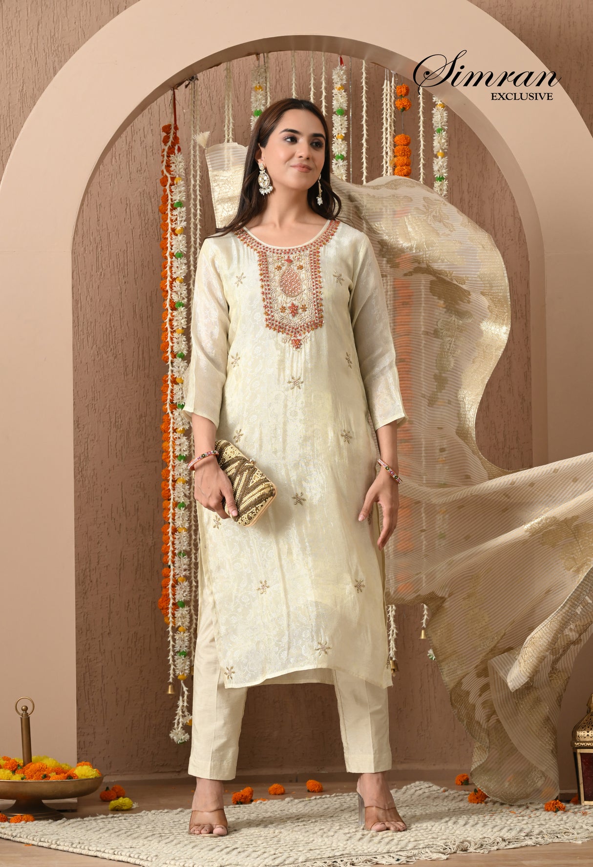 Sunehri Sitara Suit Set