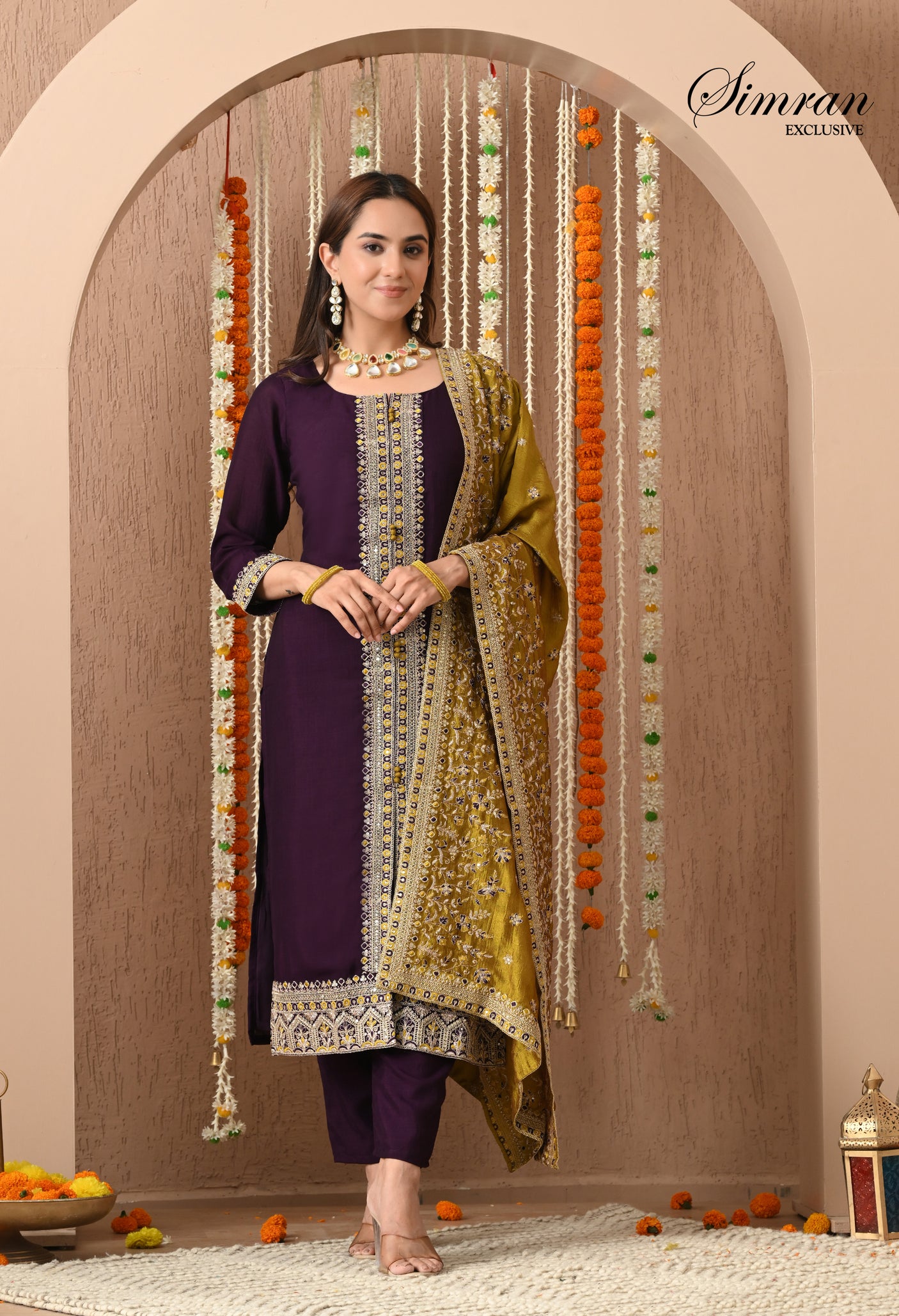 Classic Embroidered Heavy Suit