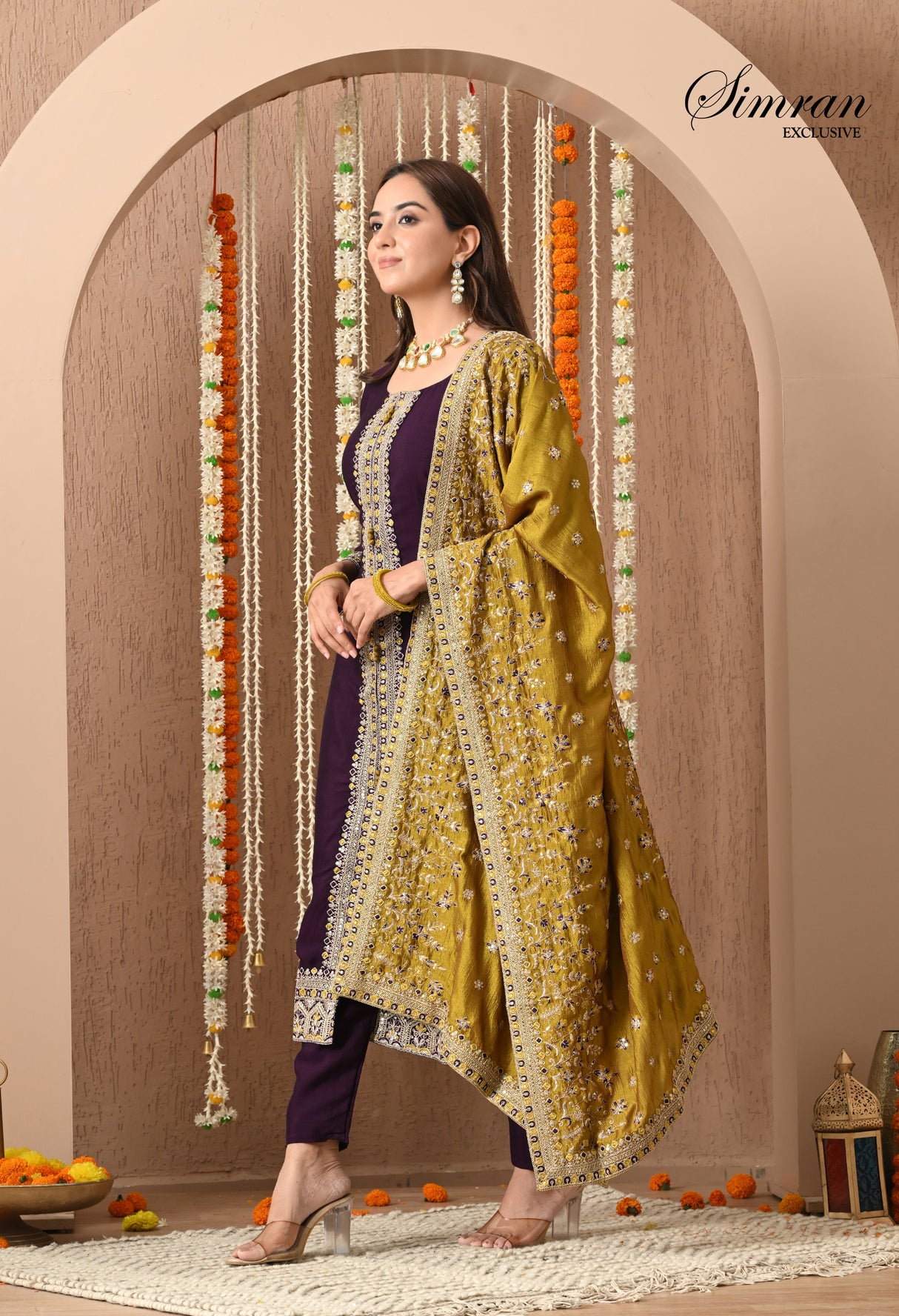 Classic Embroidered Heavy Suit