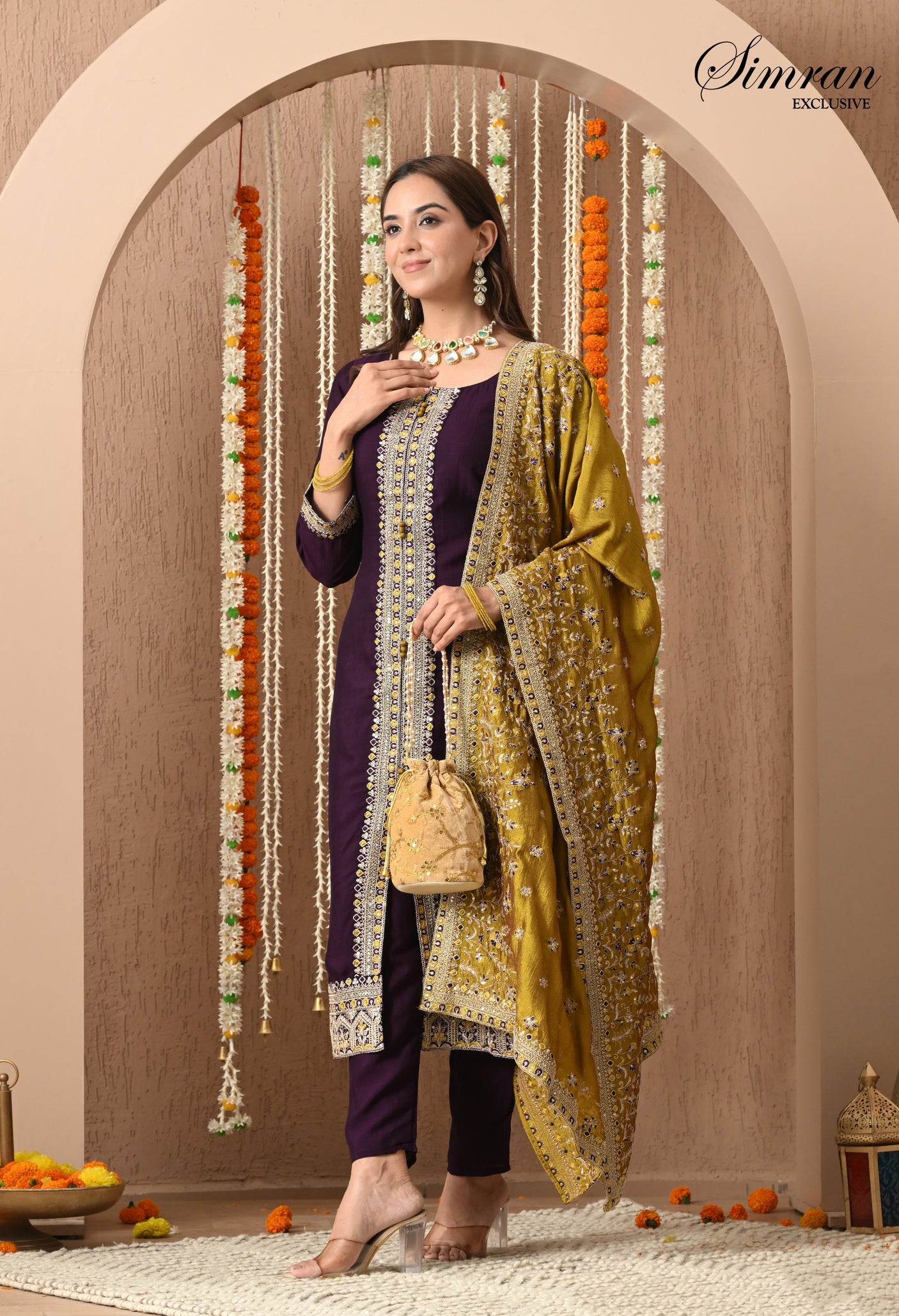 Classic Embroidered Heavy Suit