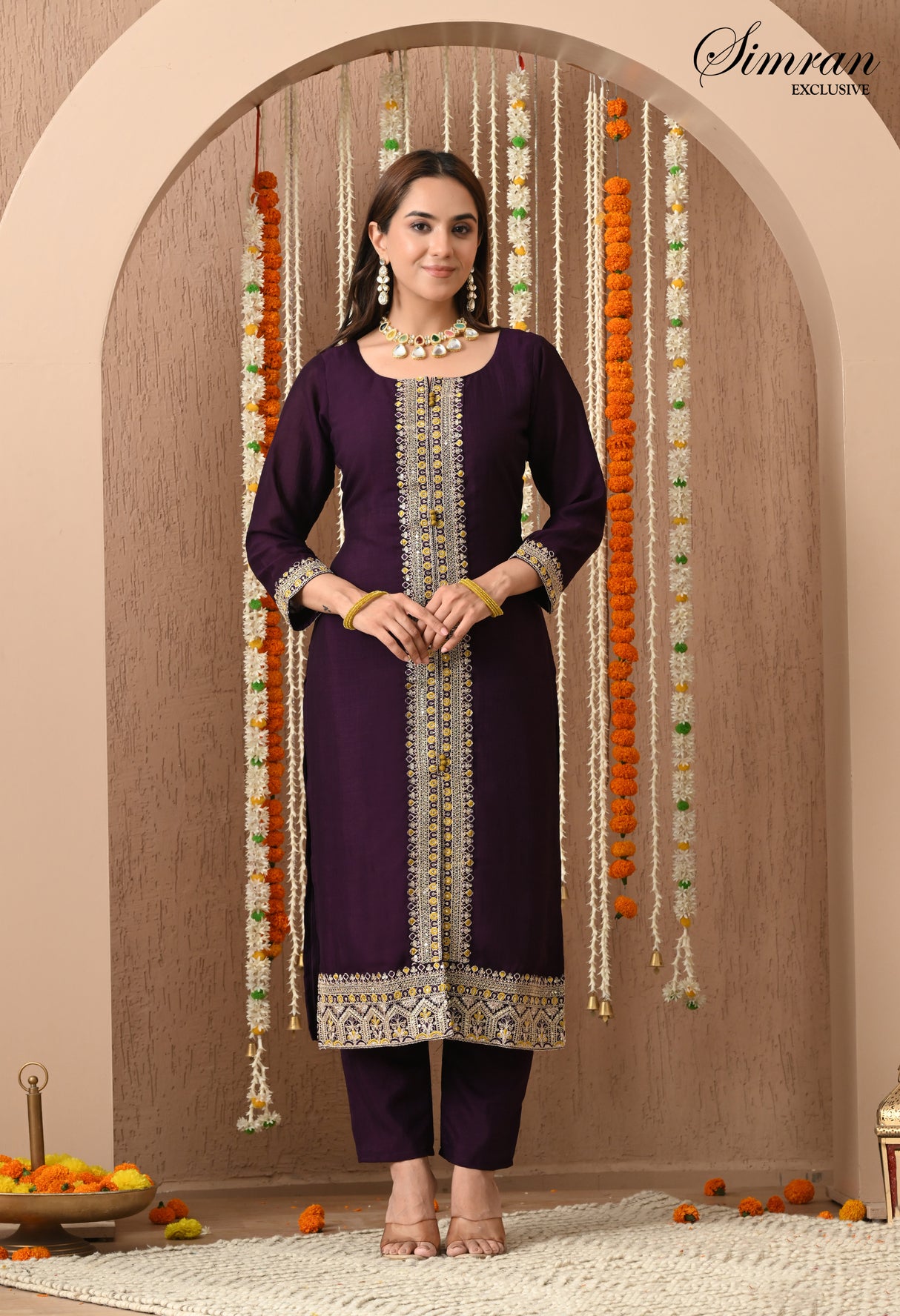 Classic Embroidered Heavy Suit