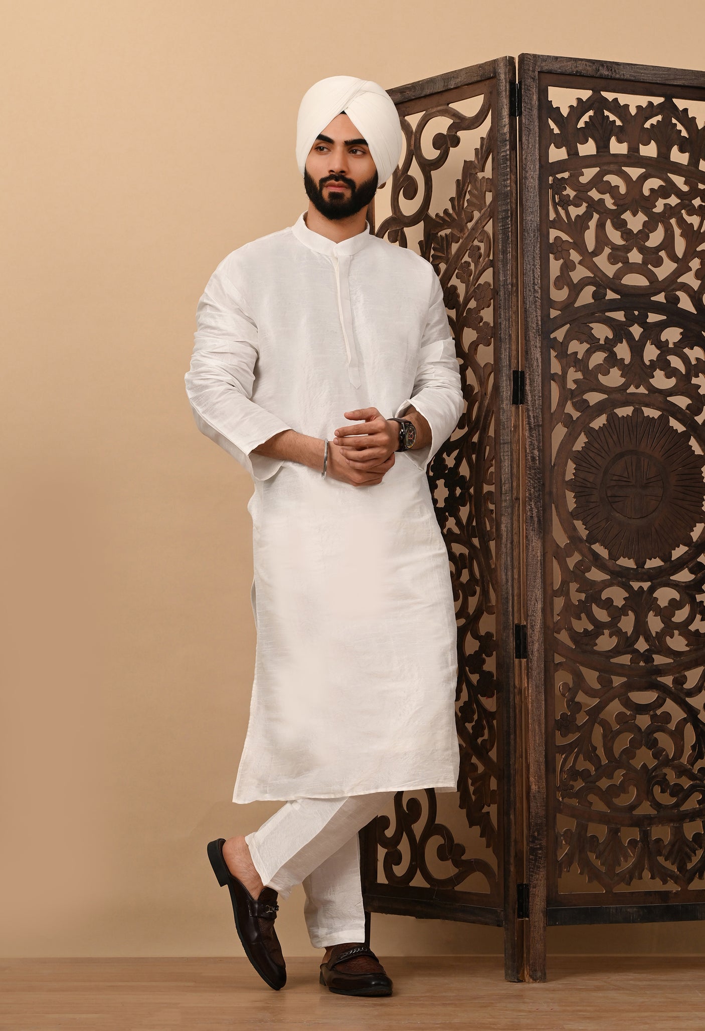 Solid Plain Kurta Pajama