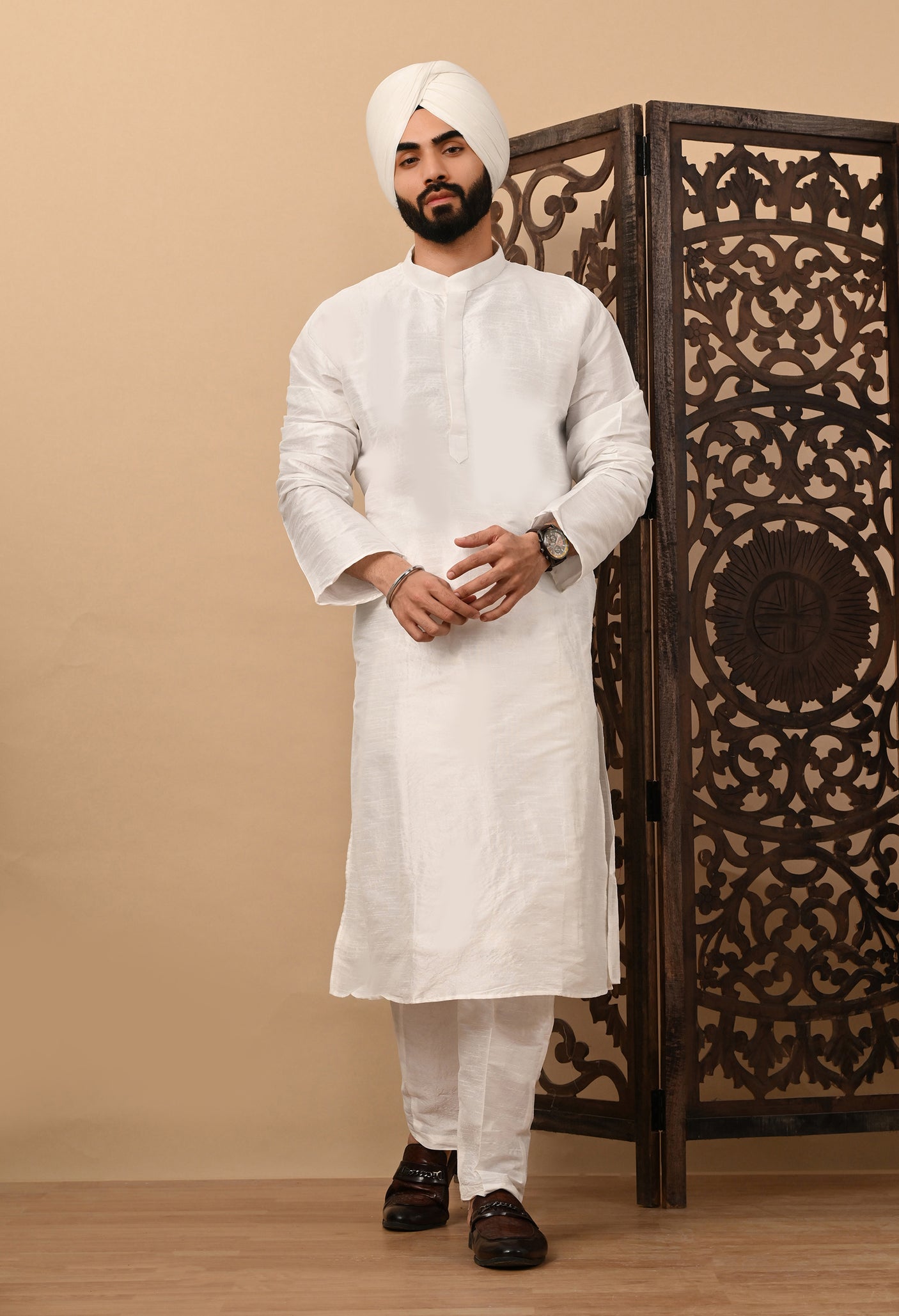Solid Plain Kurta Pajama