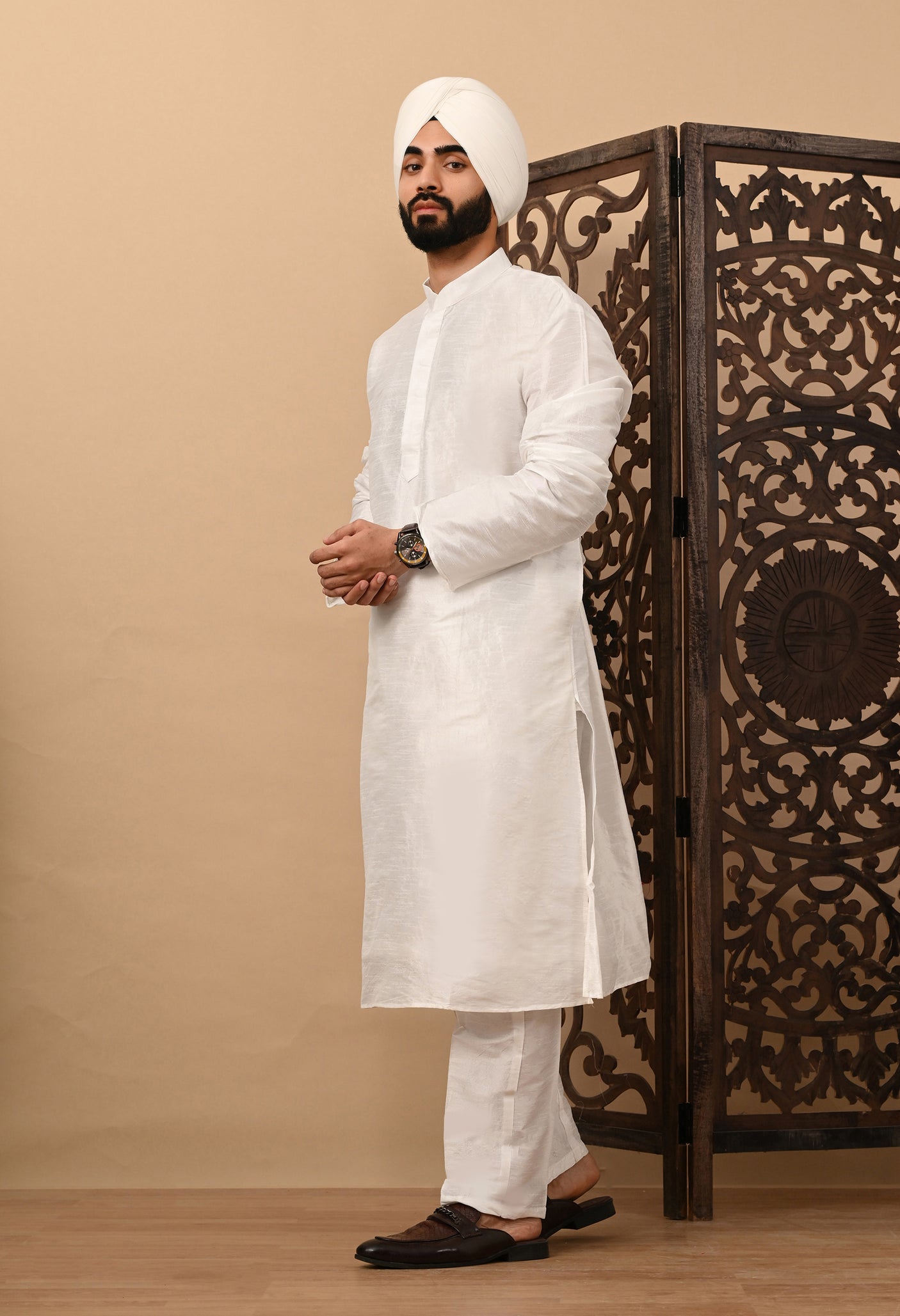 Solid Plain Kurta Pajama