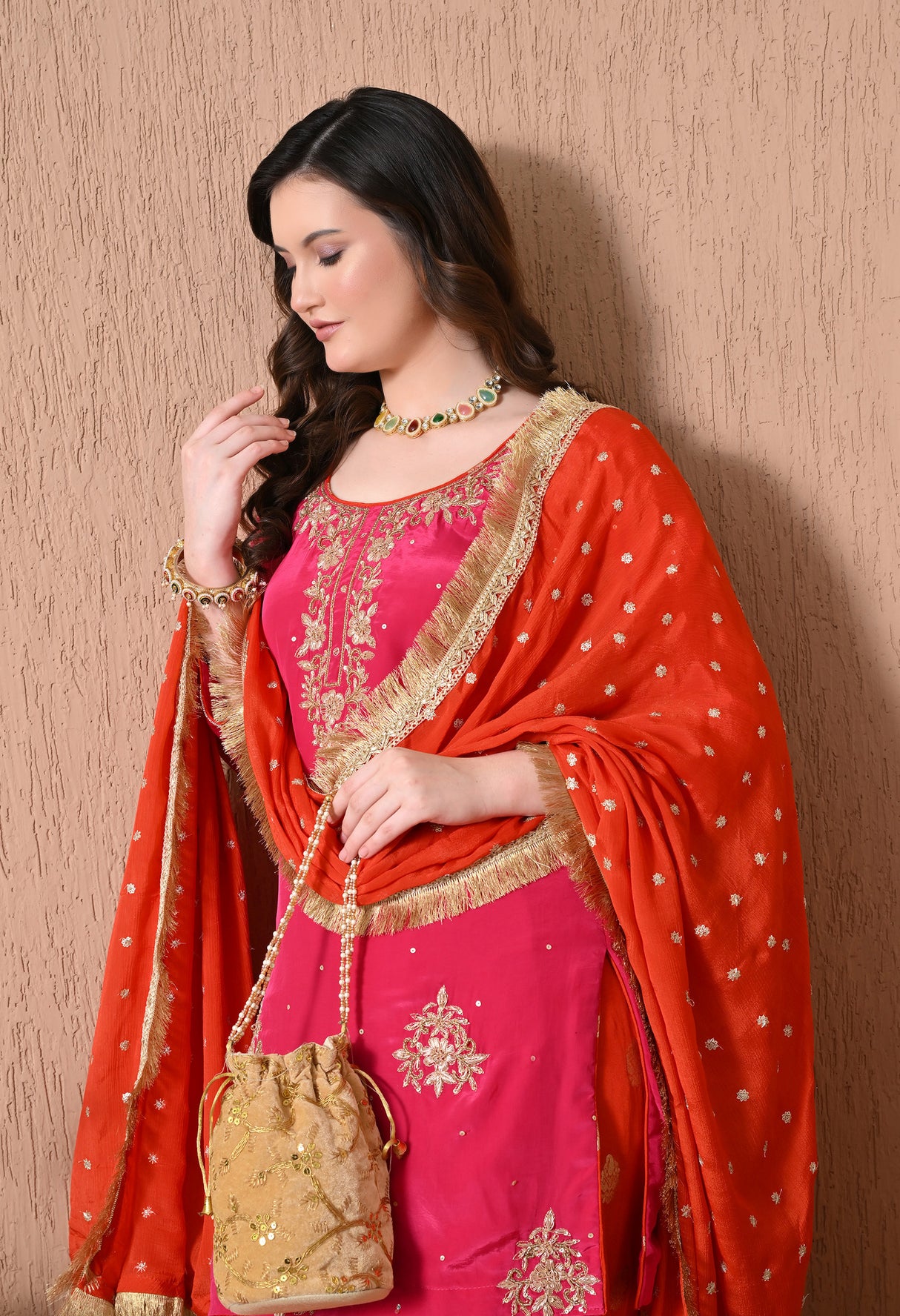 Punjabi Farshi Salwar.