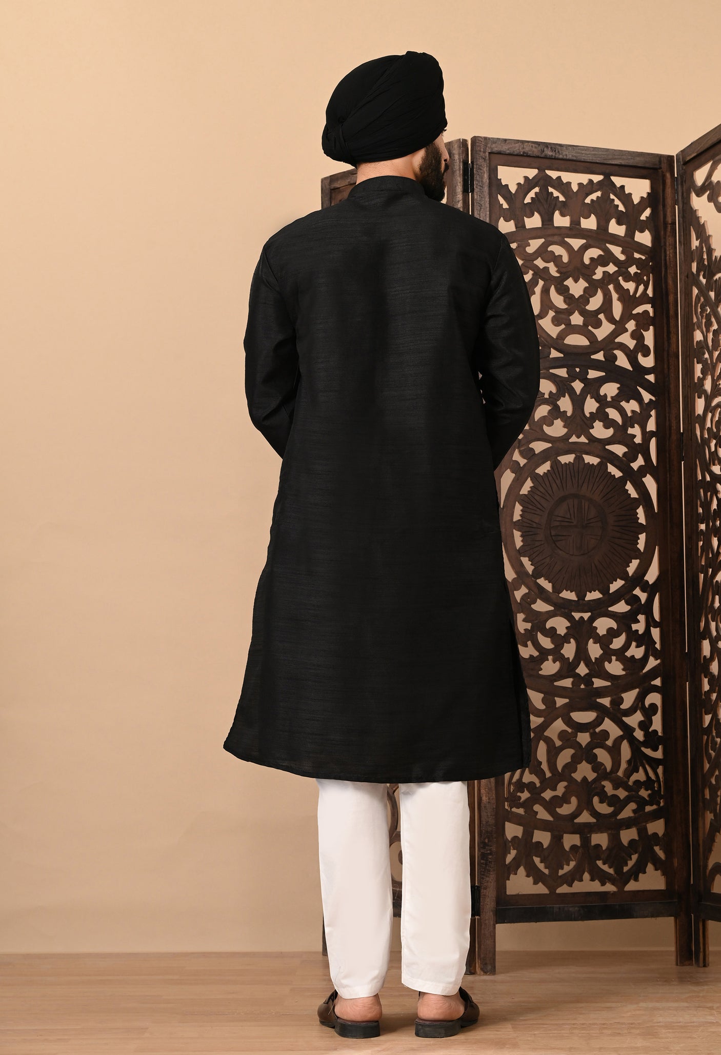 Solid Plain Kurta Pajama