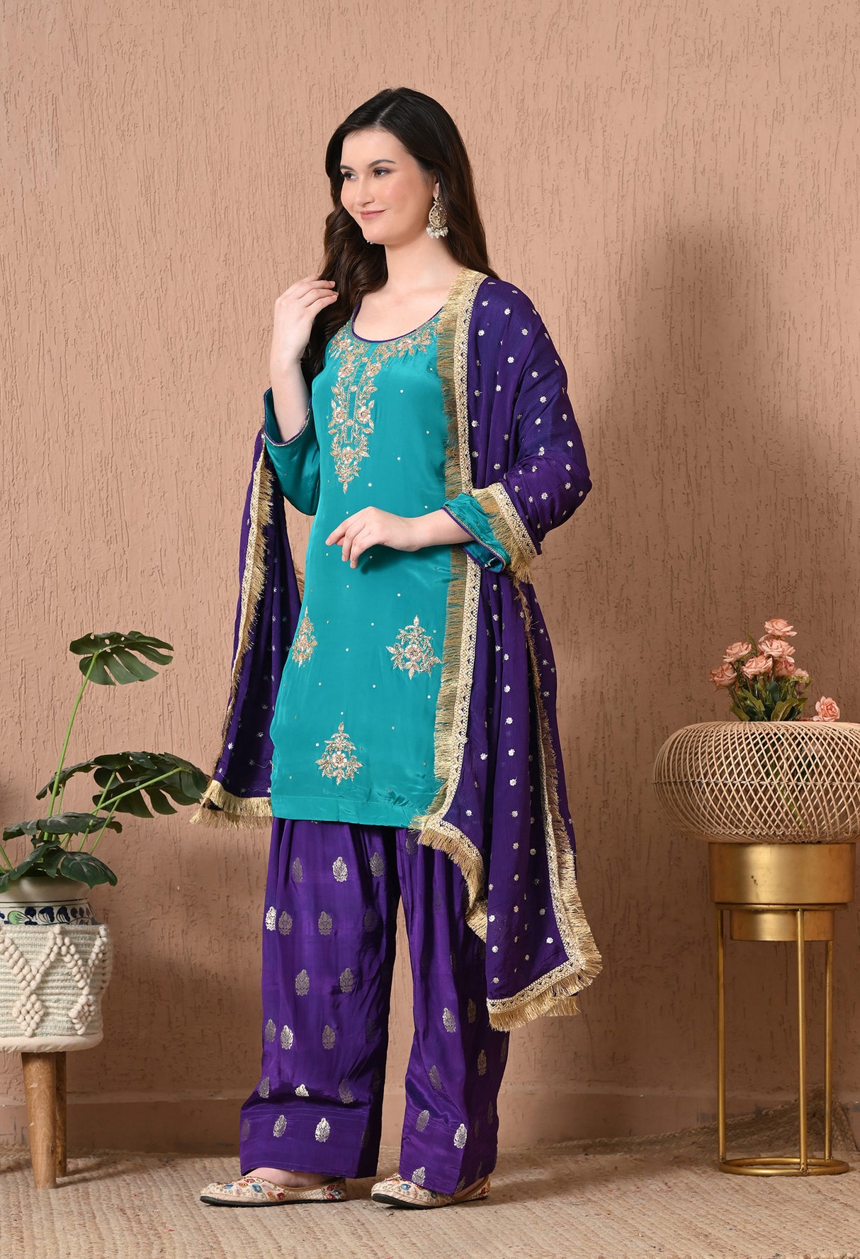 Punjabi Farshi Salwar.