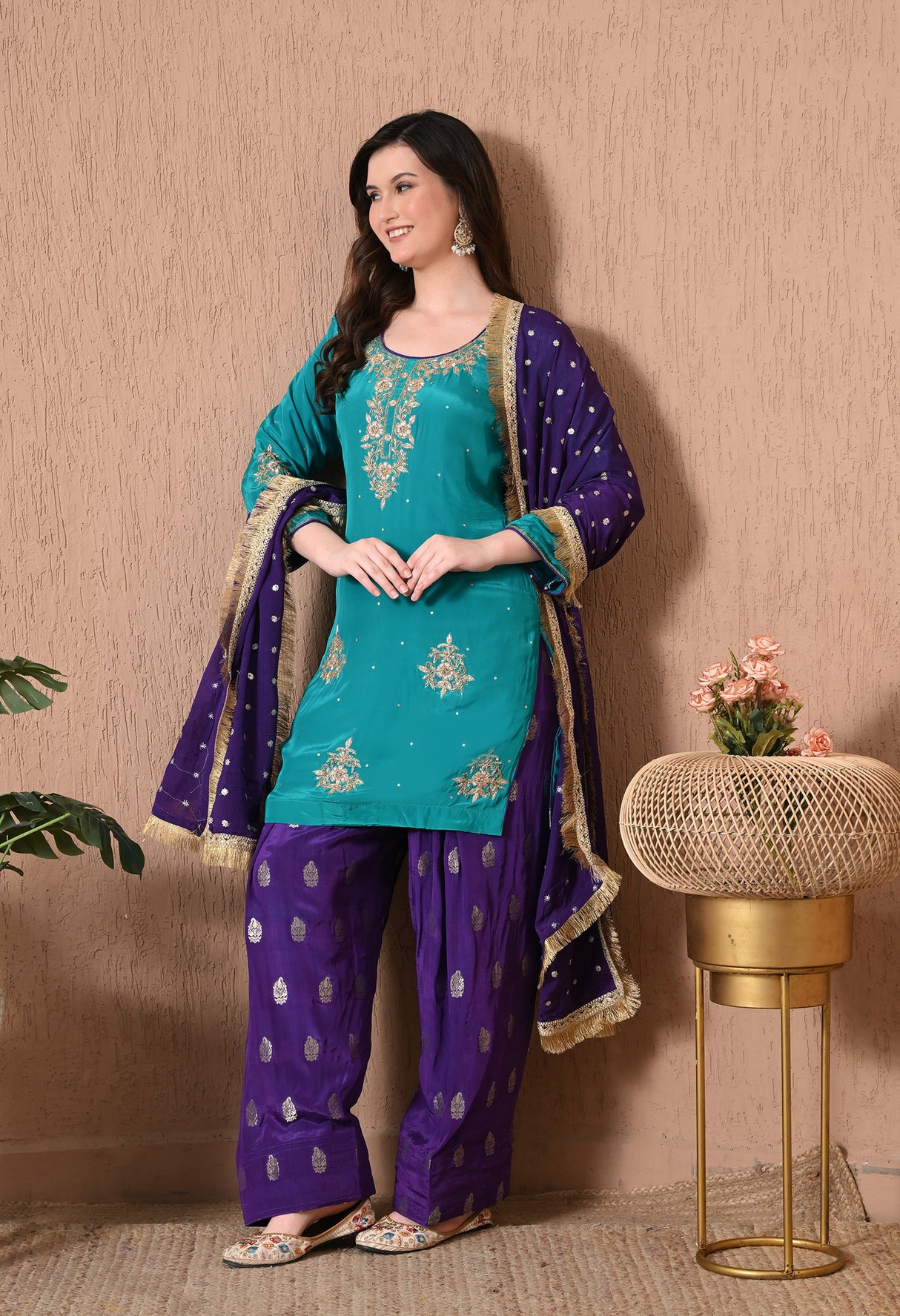 Punjabi Farshi Salwar.