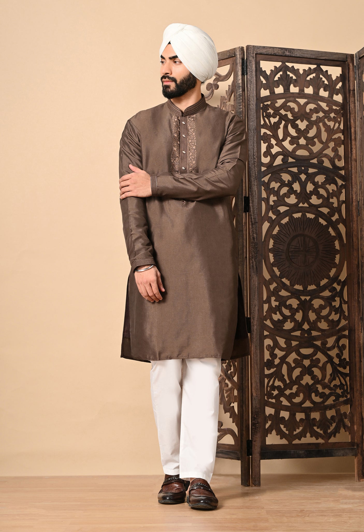 Solid Kurta Pajama