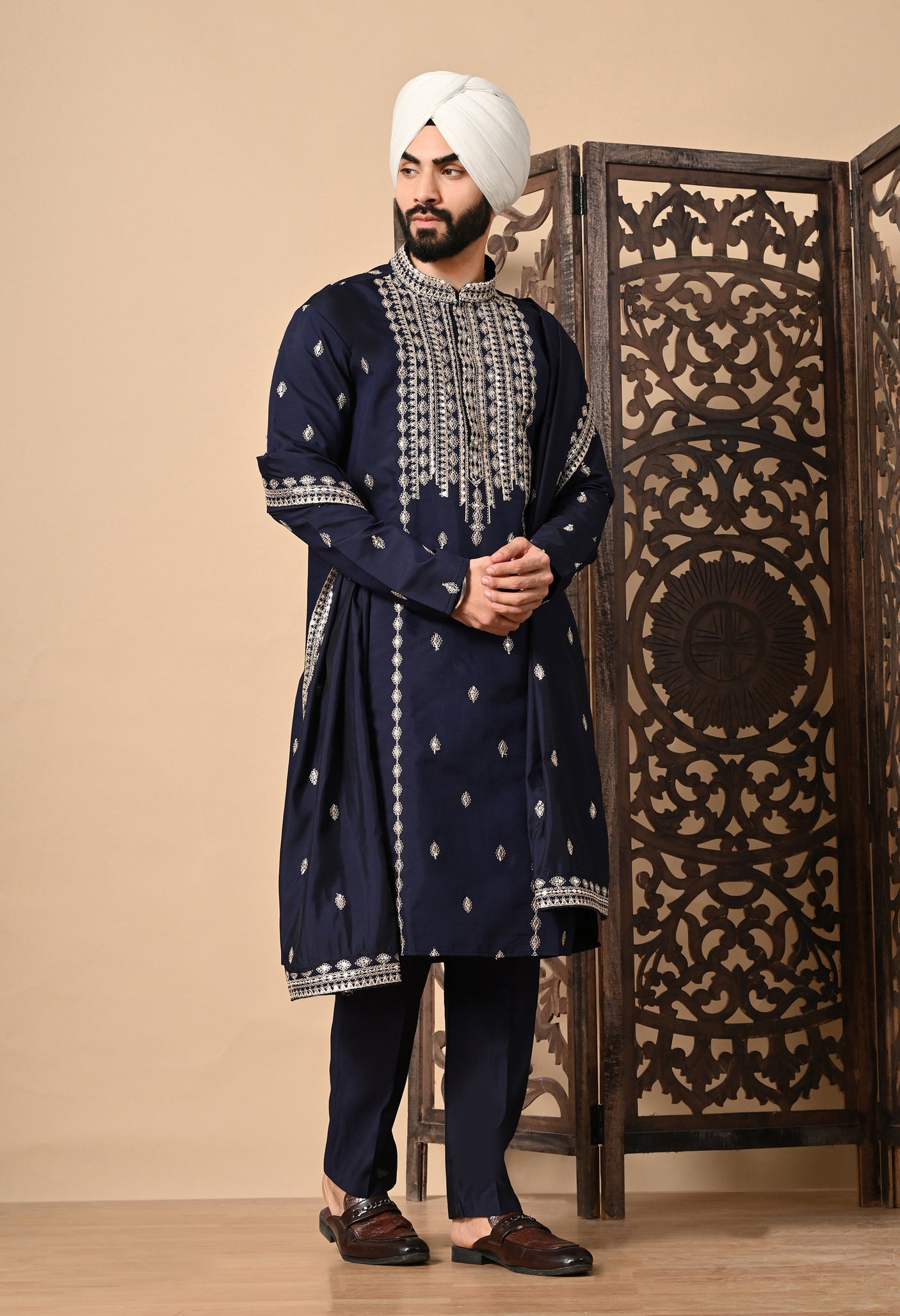 Kurta Pyjama 3 Pc Set