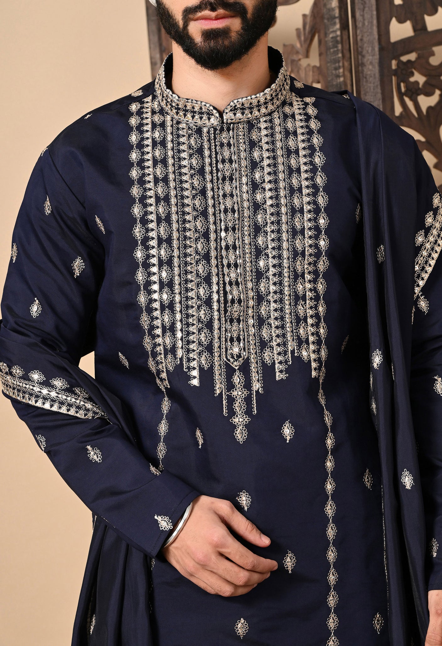 Kurta Pyjama 3 Pc Set